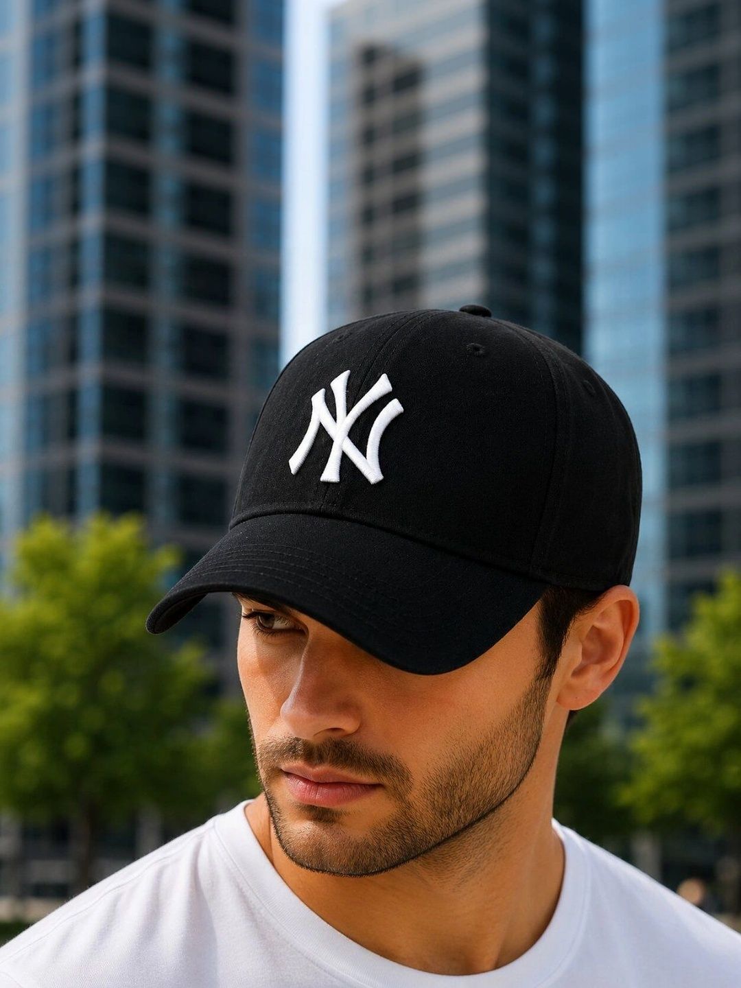 Blutech Men Embroidered Baseball Solid Sports Cotton Cap-picture-39