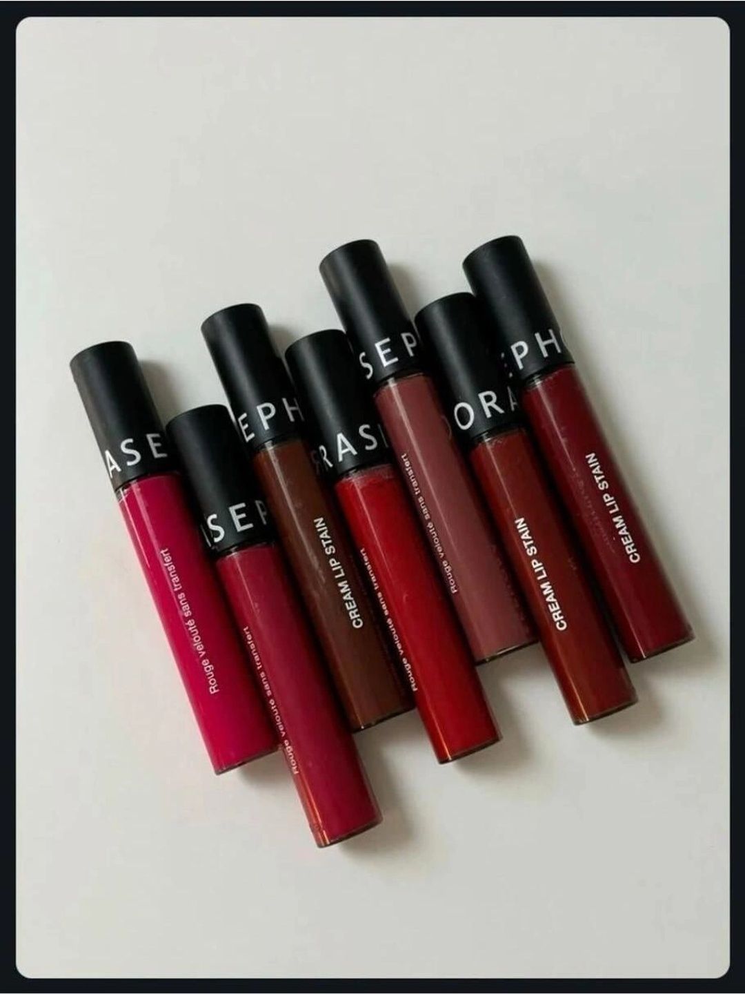 D2 LIPS Set Of 8 Long Lasting Matte Liquid Lipstick - Scarlet Seduction-15ml-image-27