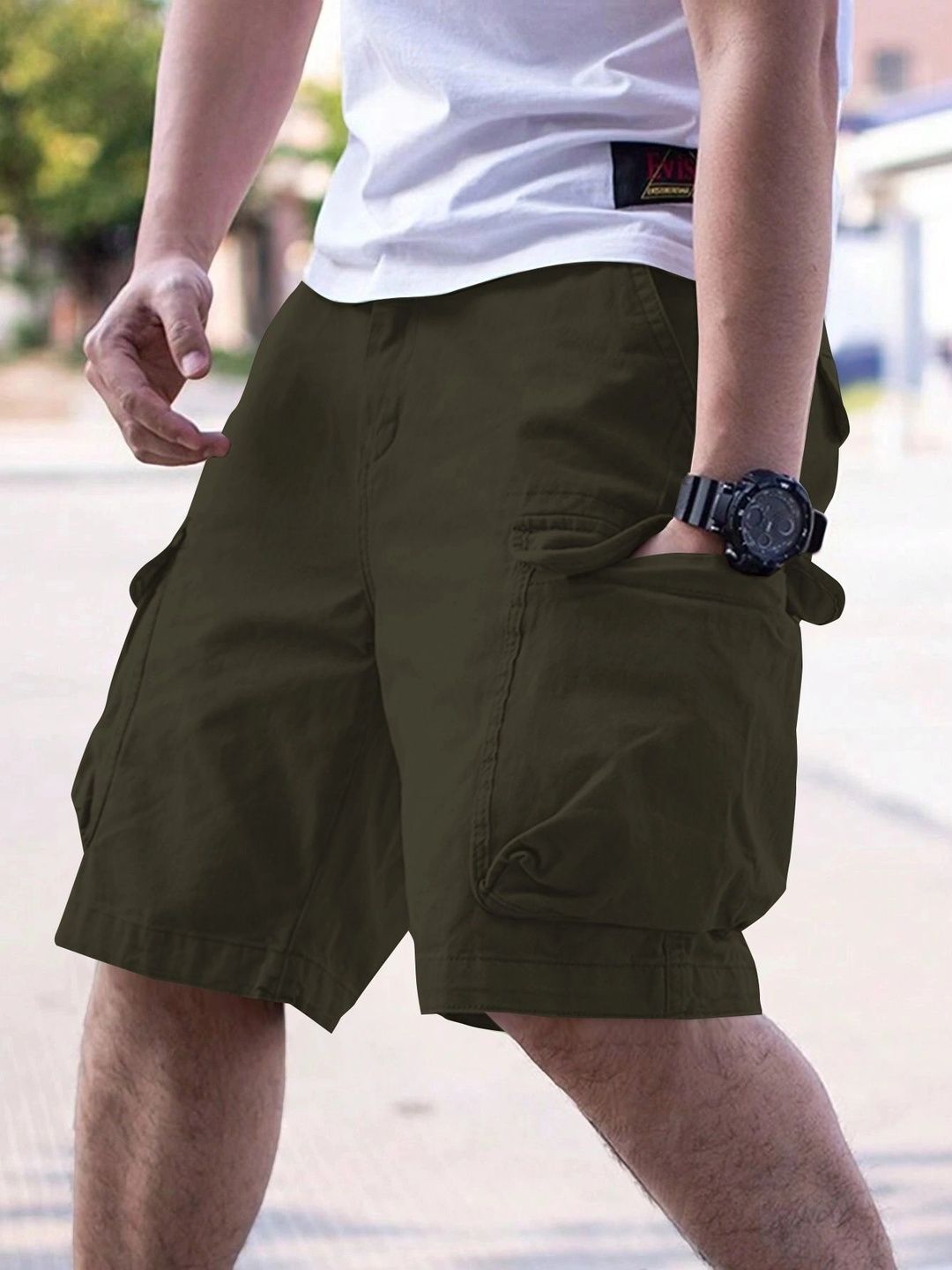 KAJARU Men Cargo Shorts-picture-57