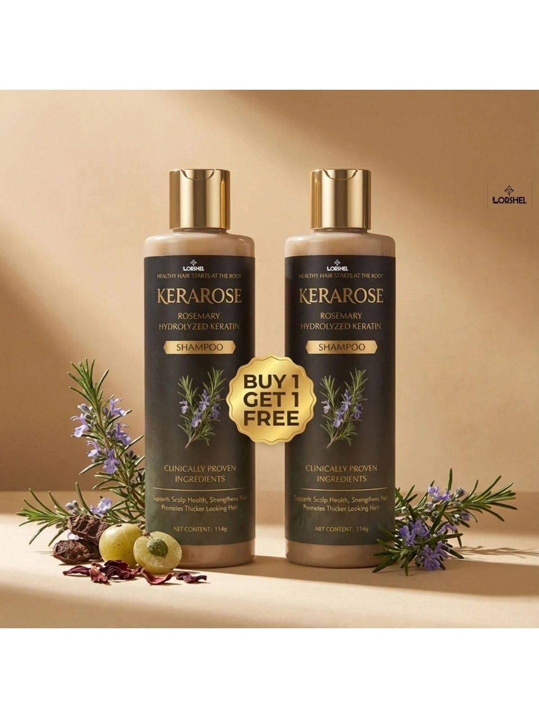 lorshel Set Of 2 Kerarose Hair Growth Shampoo - 114 g Each-picture-38