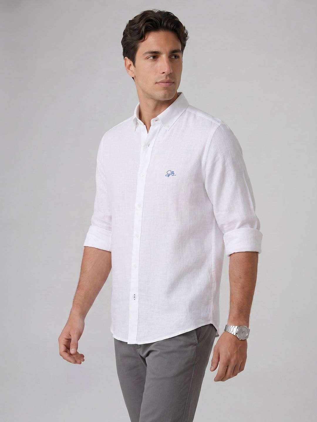 SPYKAR Pure Cotton Casual Shirt-image-15