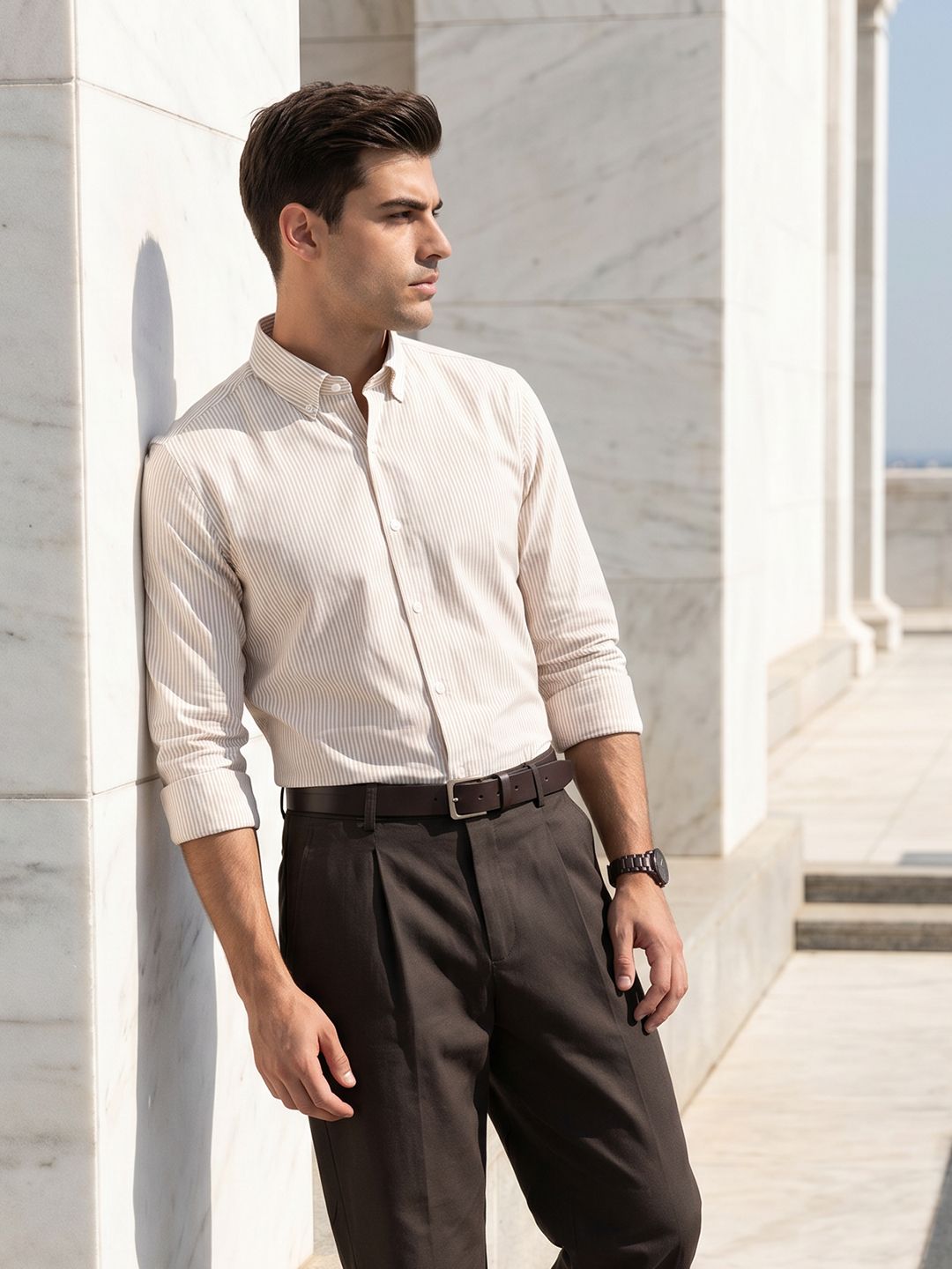 INVICTUS Vertical Striped Formal Shirt-picture-43