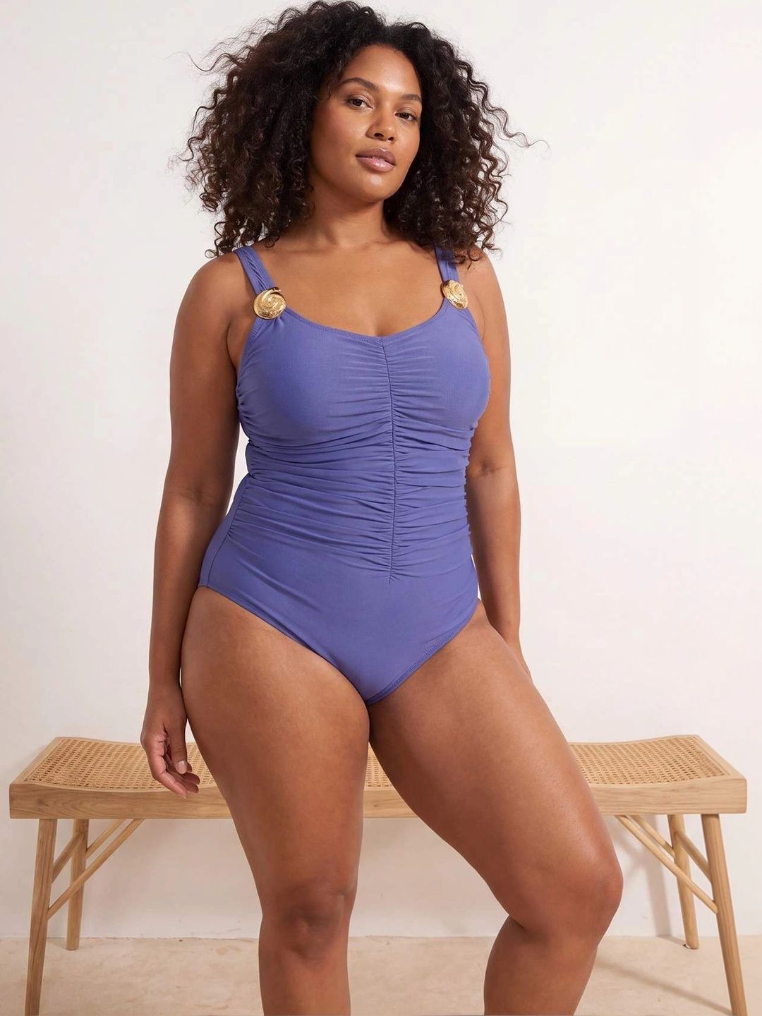 Trendyol Solid Polyamide Tankini-image-13