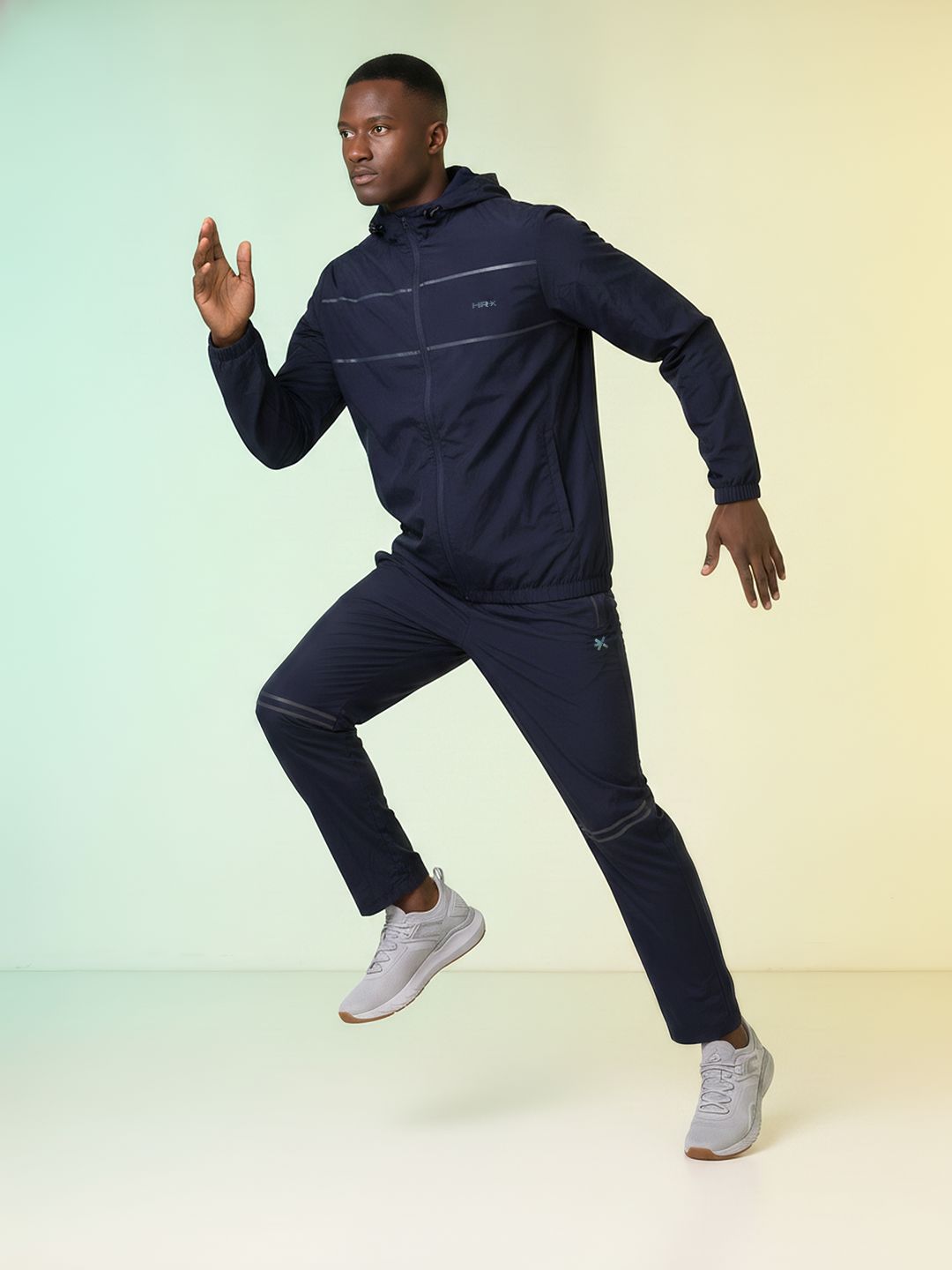 HRX by Hrithik Roshan Brand Logo Printed Hood Tracksuits-picture-16