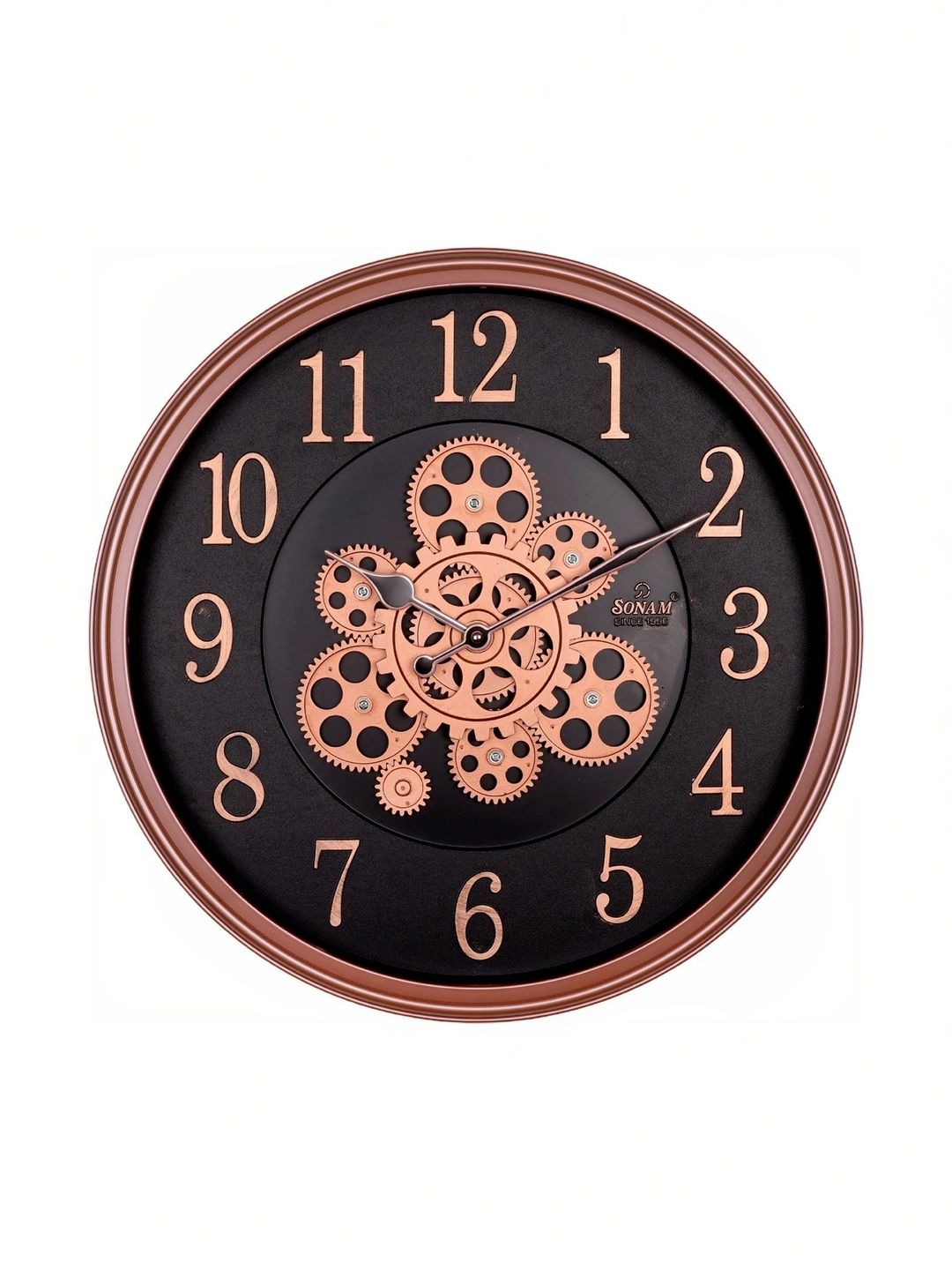 SONAM Black Wall Clock-image-13