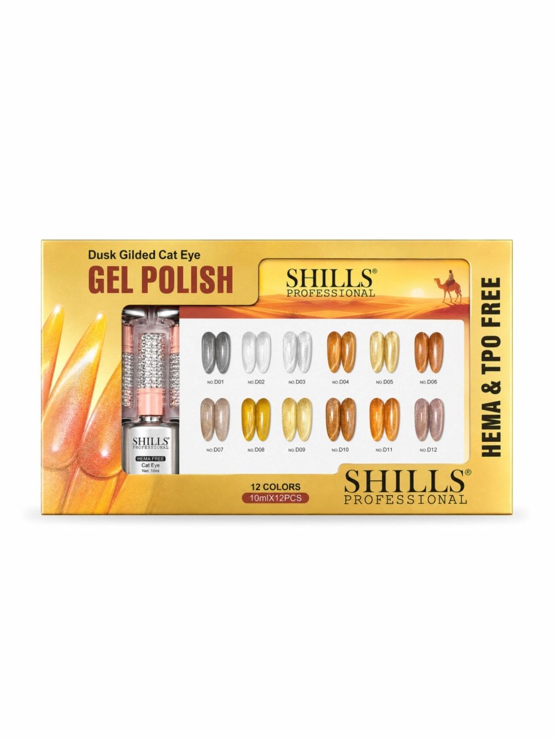 shills professional Dusk Glided Cat Eye Gel Polish Set-image-27