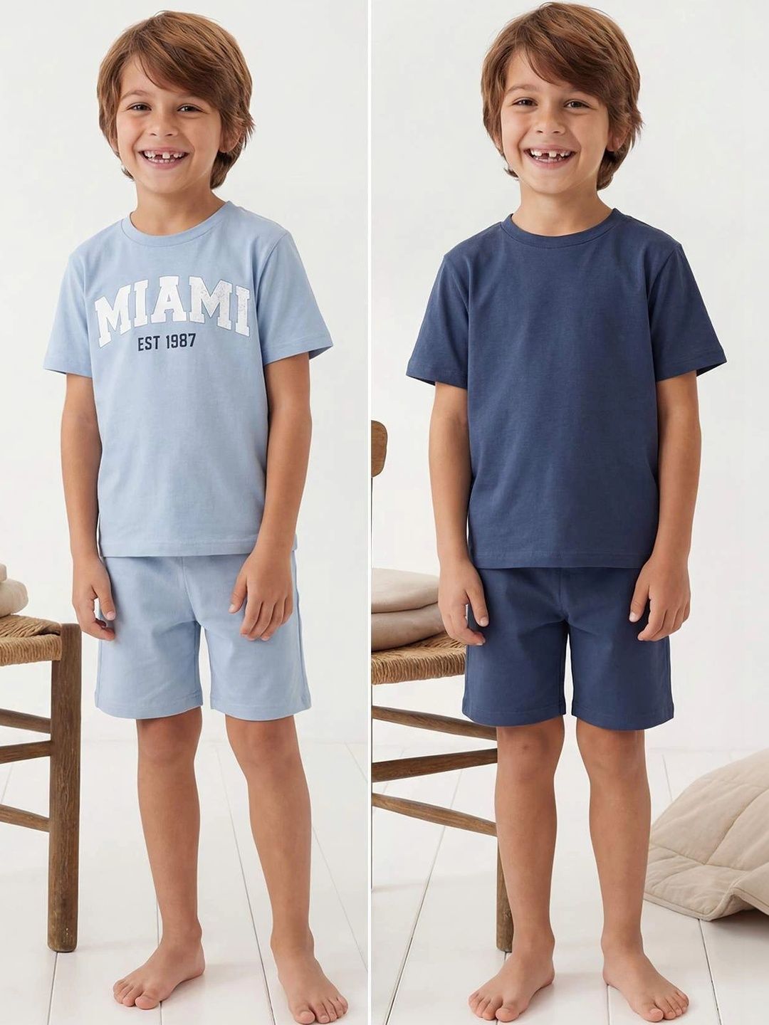 Trendyol Boys Short Sleeves Nightdress-picture-38