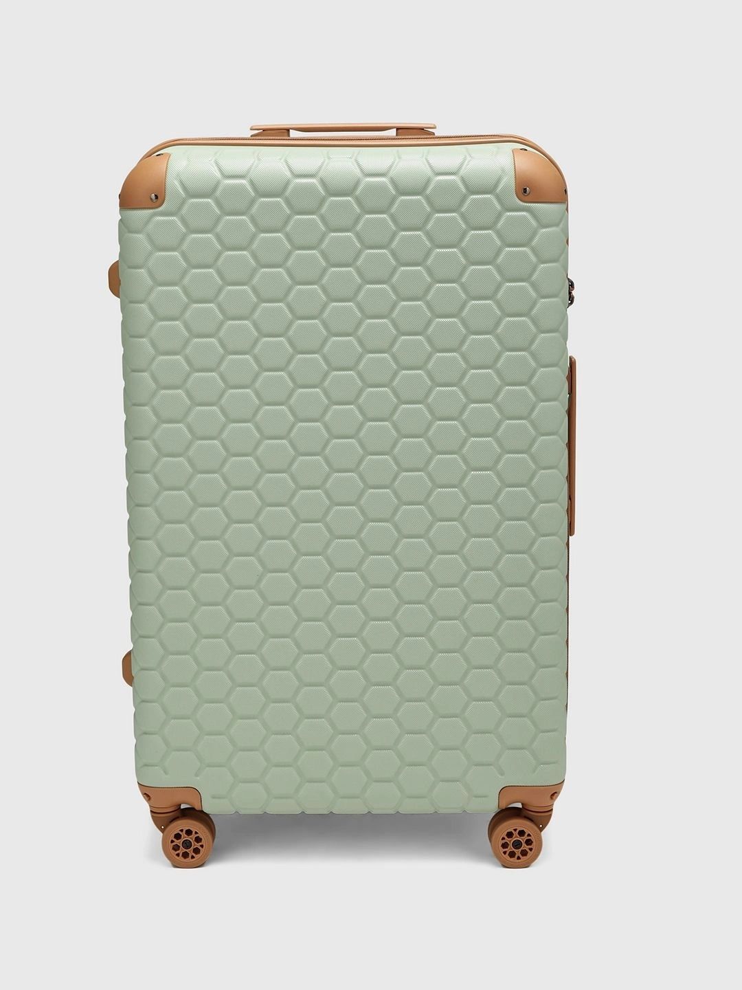 CARPISA ITALIA Gotech Green Geometric Design Hard Sided Large Trolley Bag-picture-19