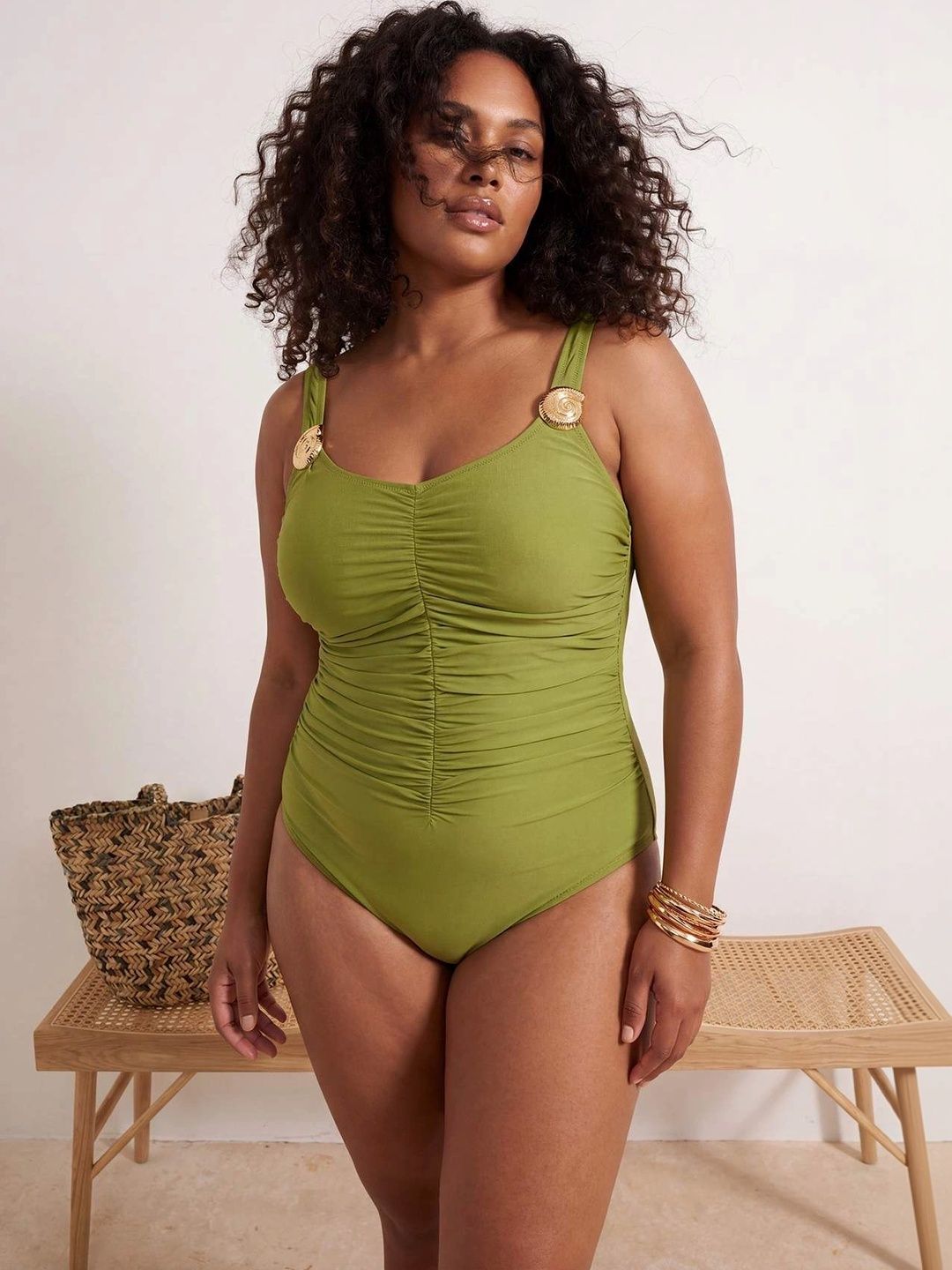Trendyol Solid Polyamide Bodysuit-image-18