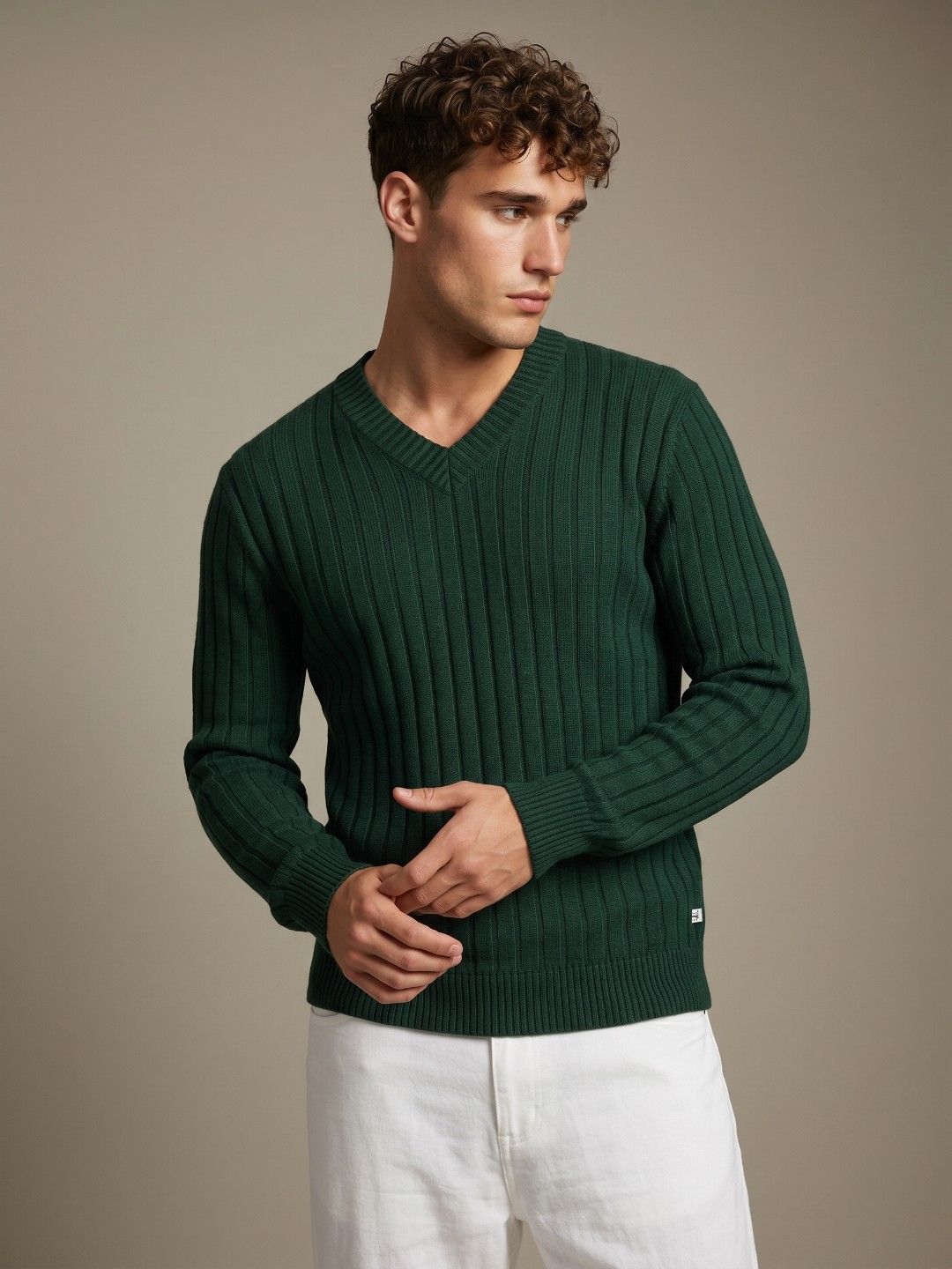 glitchez Ribbed Pure Acrylic Pullover-picture-36
