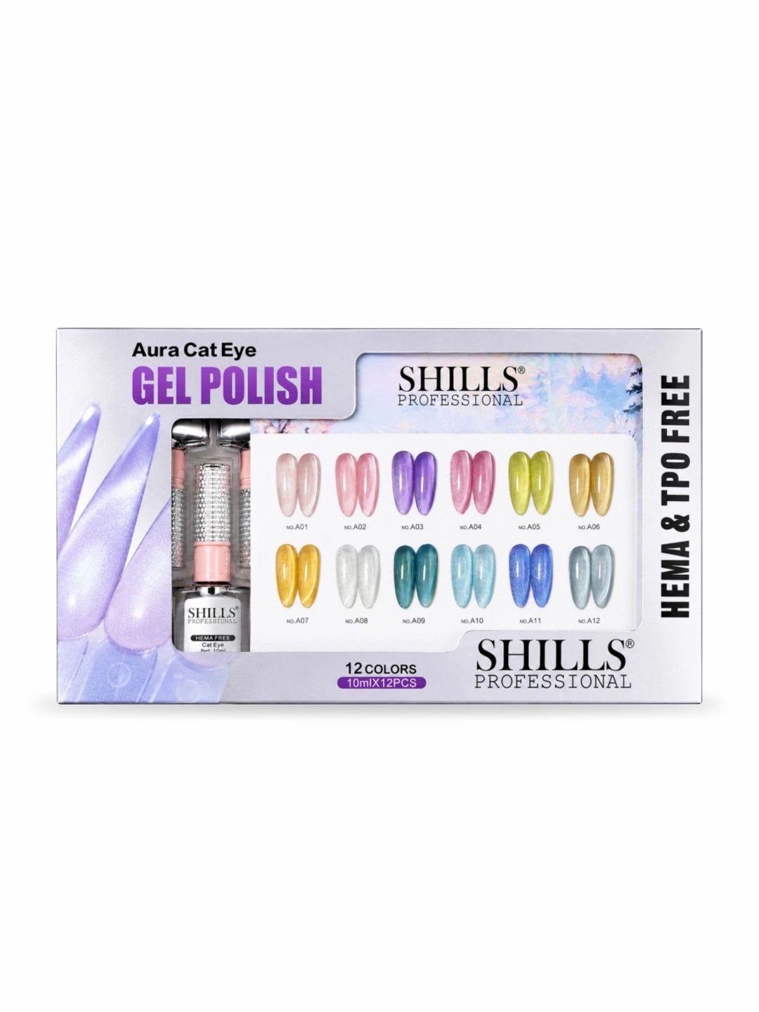 shills professional Aura Cat Eye Gel Polish Set-picture-1