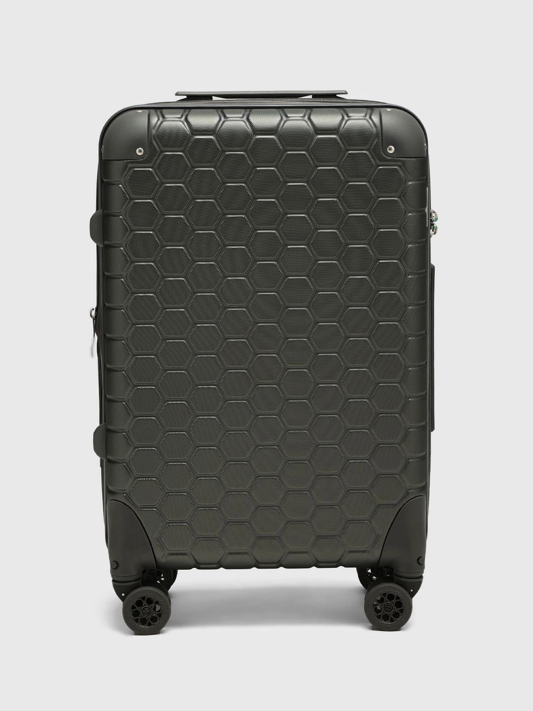 CARPISA ITALIA Gotech Green Geometric Design Hard Sided Medium Trolley Bag-picture-28