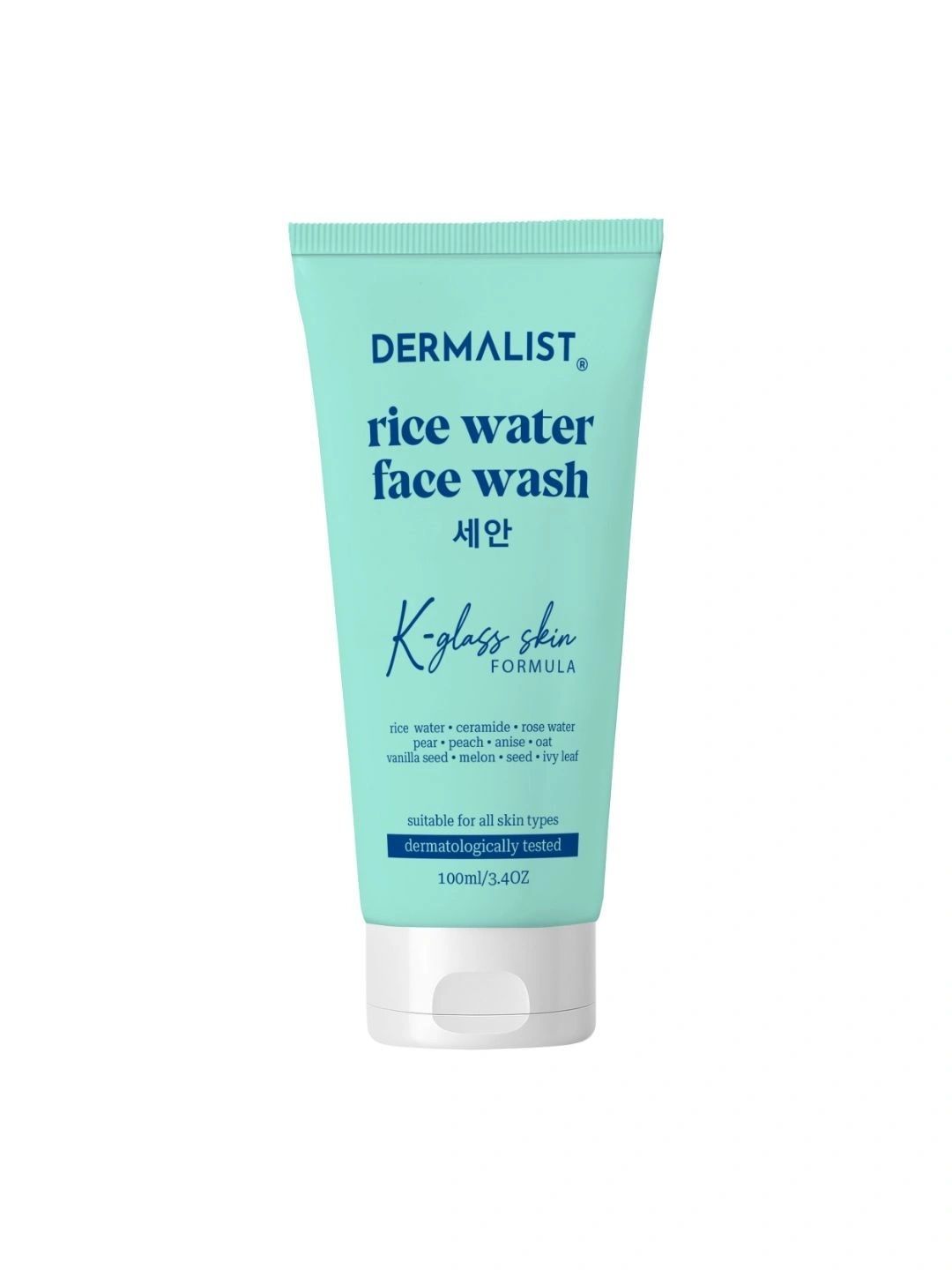 Dermalist Rice Water Face Wash For Dull Skin - 100 ml-image-35