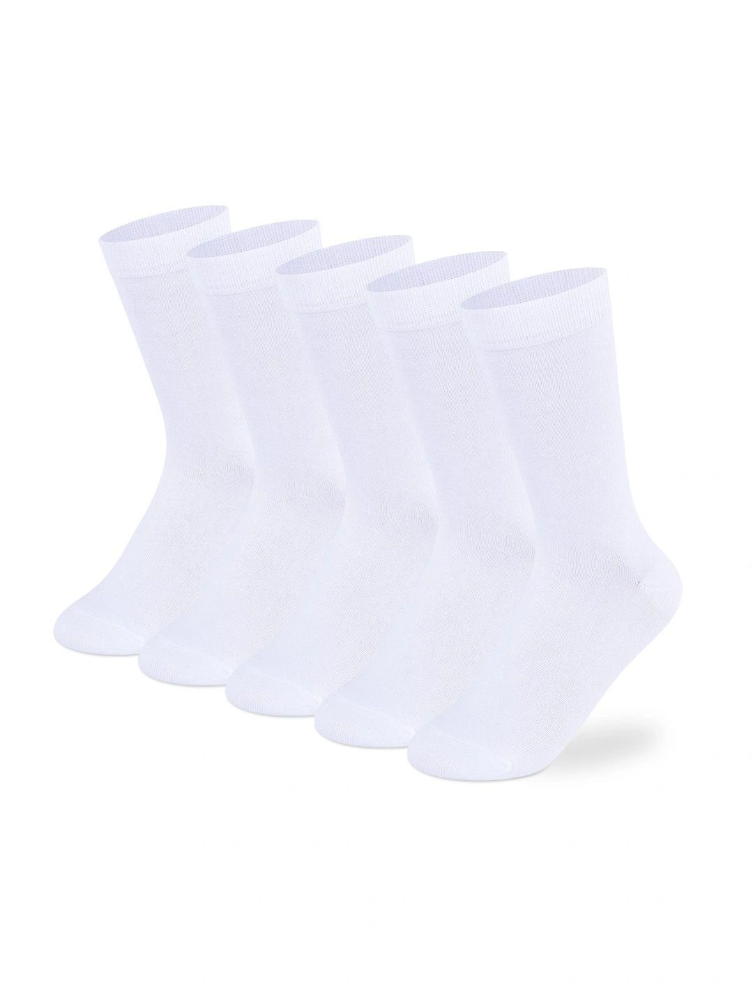 Supersox Supersox Kids Pack of 5 Regular Length Cotton Breathable School Uniform Socks