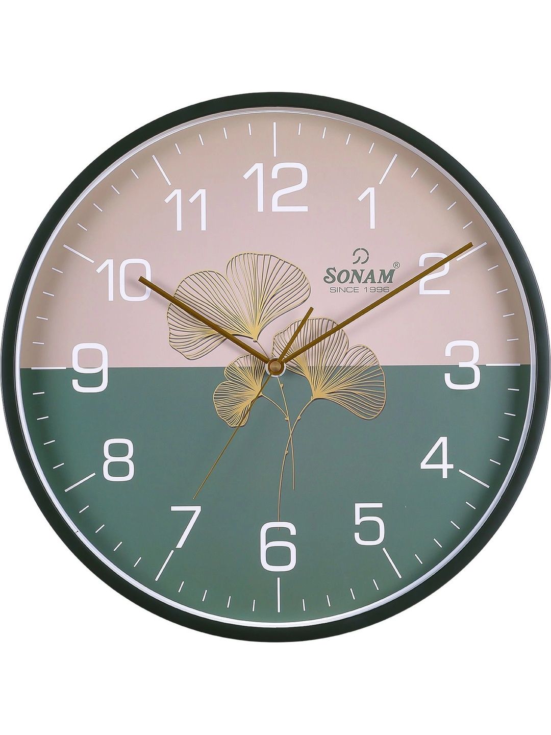 SONAM Green Printed Wall Clock-image-20