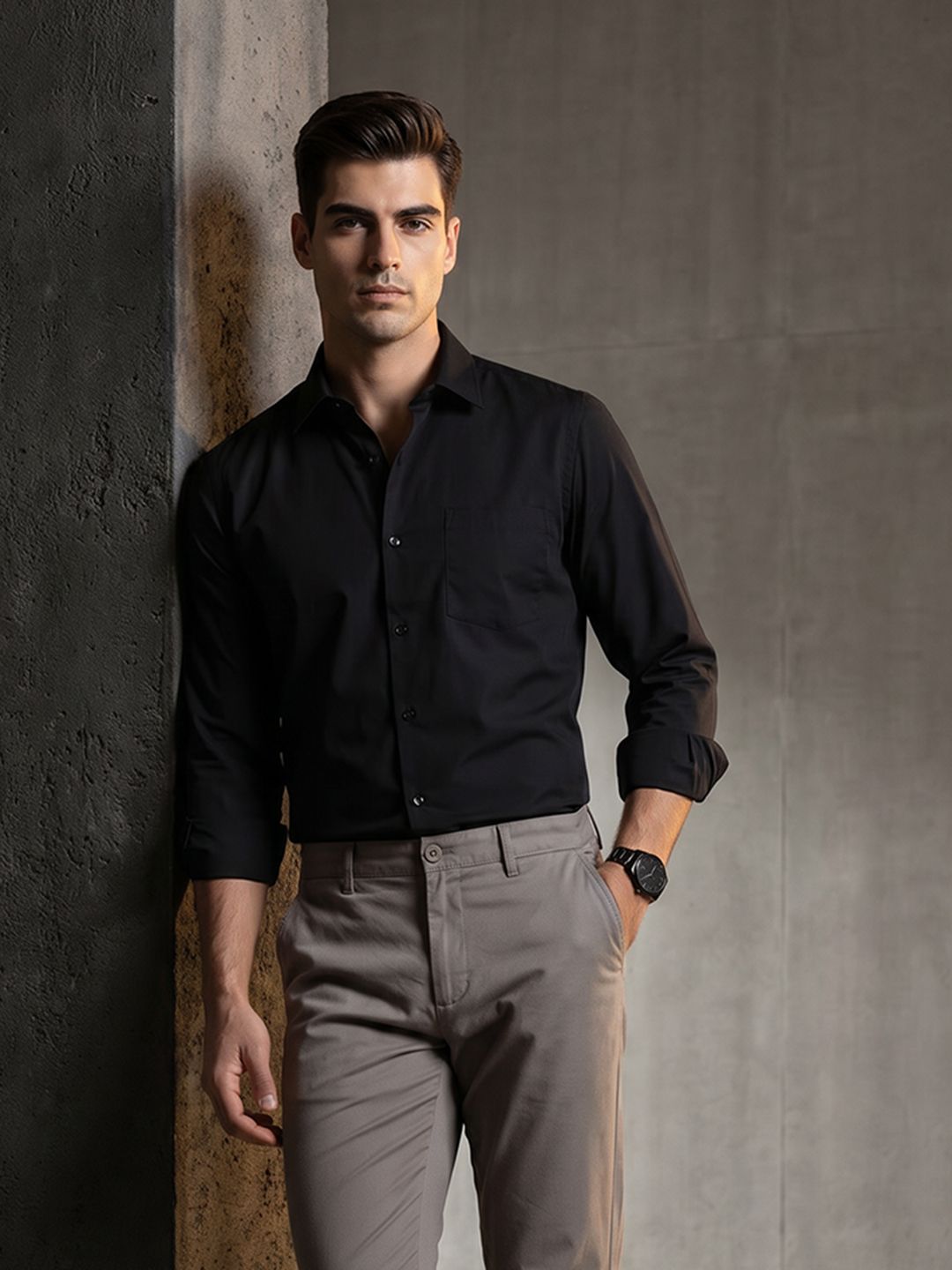 INVICTUS Slim Fit Pure Cotton Formal Shirt-picture-50