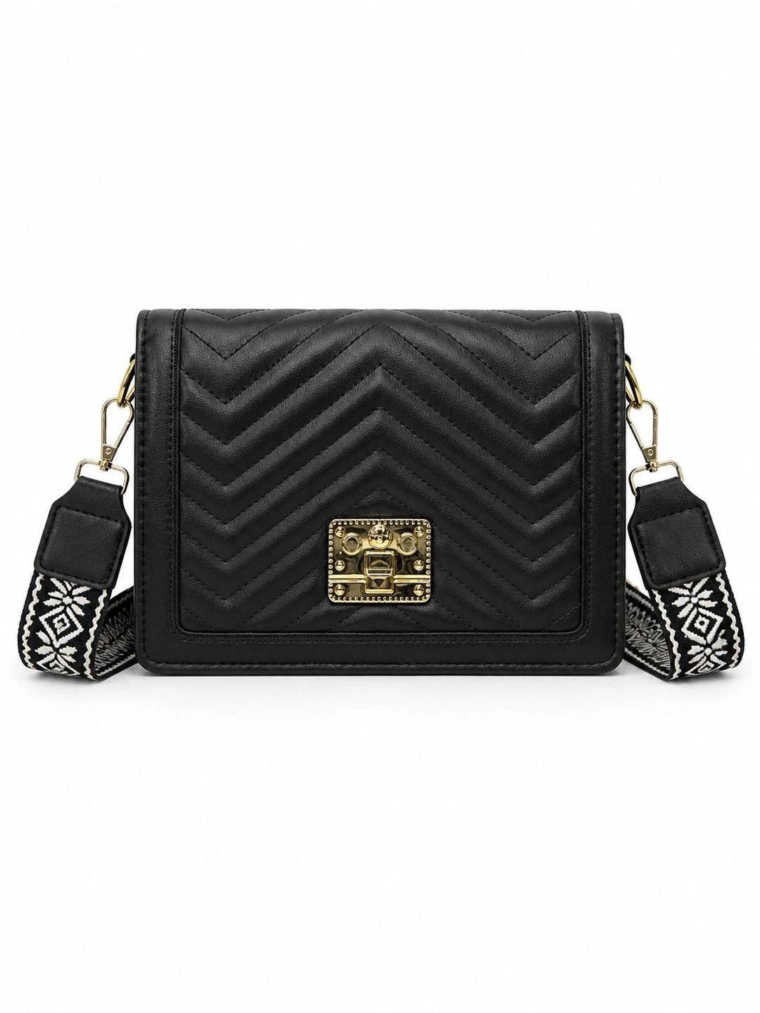 SAGEWARE Women PU Leather Stylish Sling Bags Crossbody Handbags-picture-9