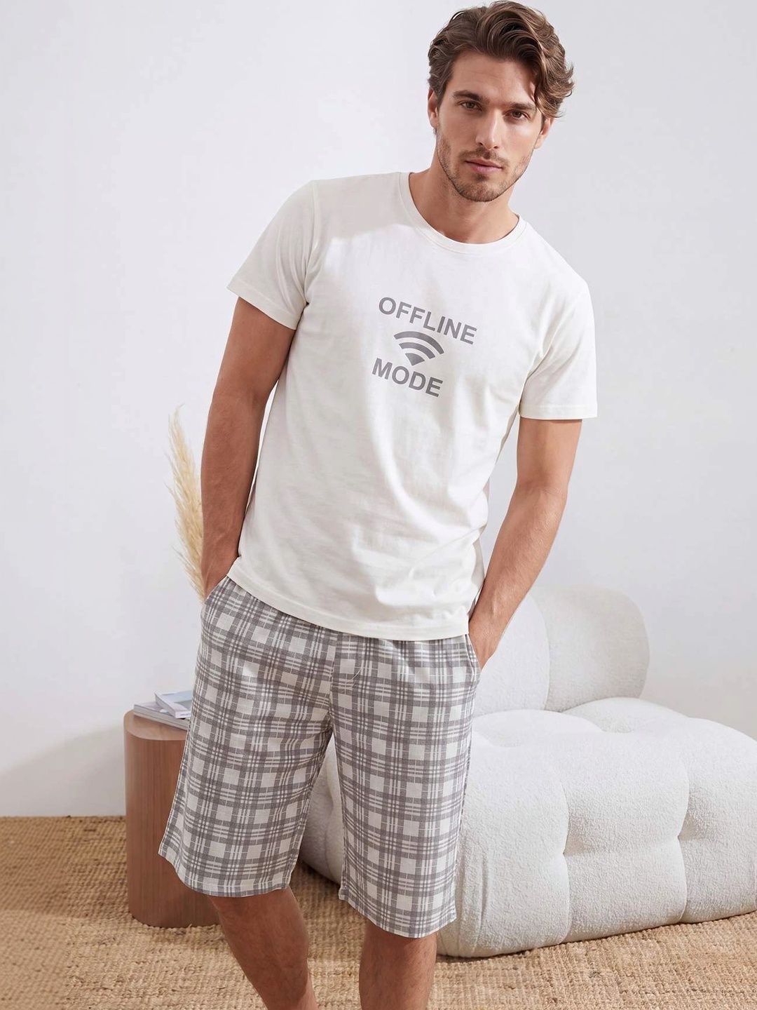 Trendyol Men Printed Night suit-picture-44