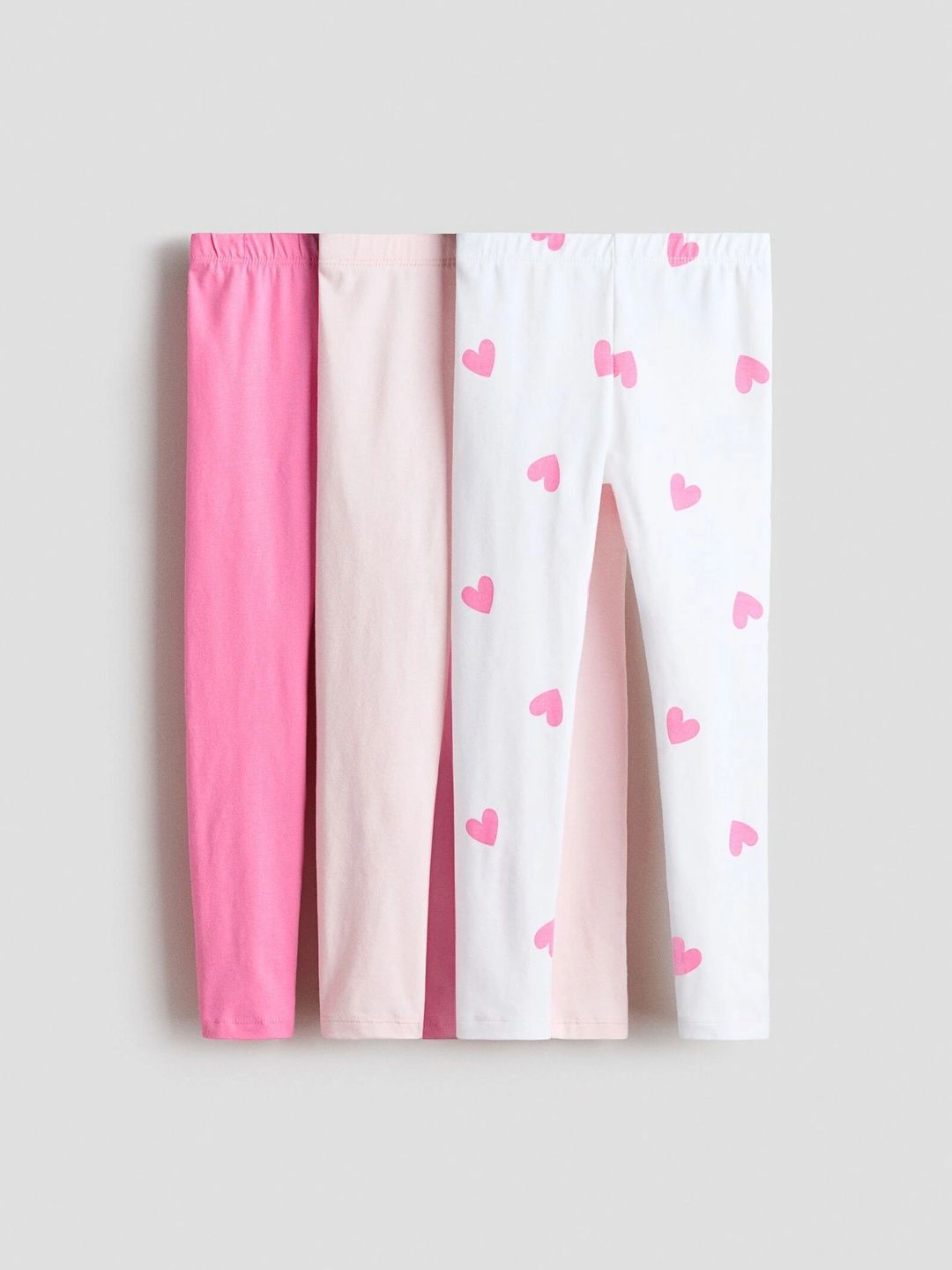 H&M 3-pack Cotton Leggings-picture-35