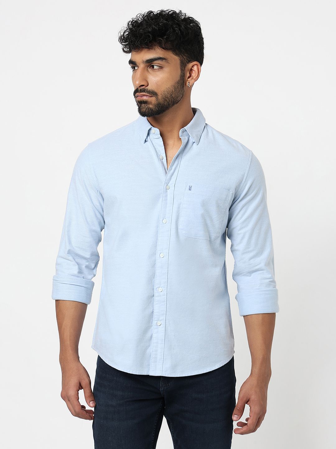 SPYKAR Spread Collar Casual Shirt-image-16