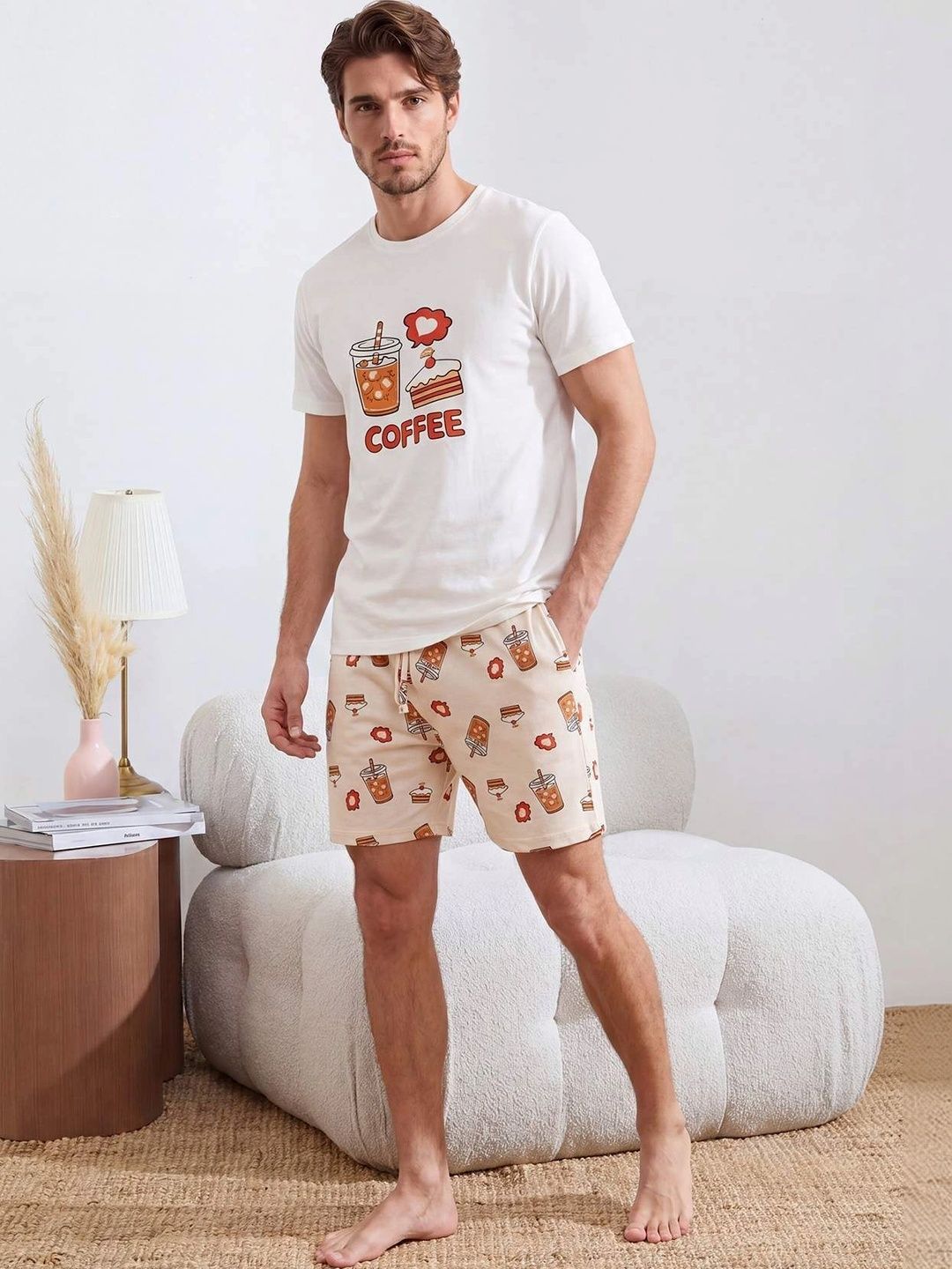 Trendyol Men Printed Night suit-picture-38