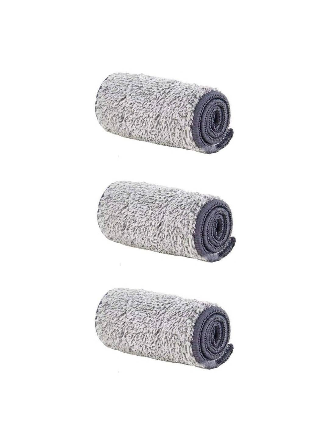 upkaranwale Grey 3 piece Textured Plastic Bathroom Accessories-image-43