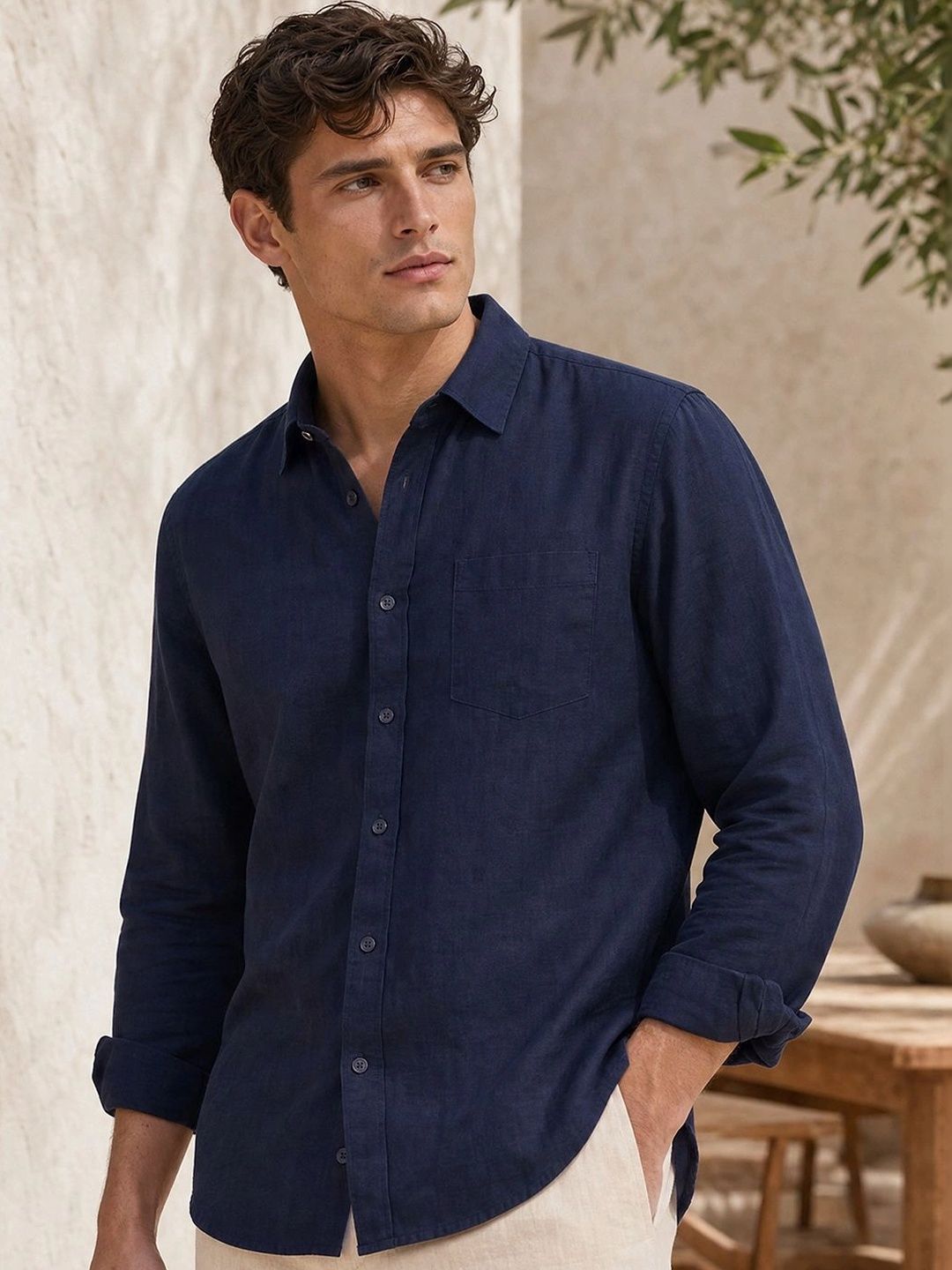 NOBERO Men Classic Casual Shirt-picture-17