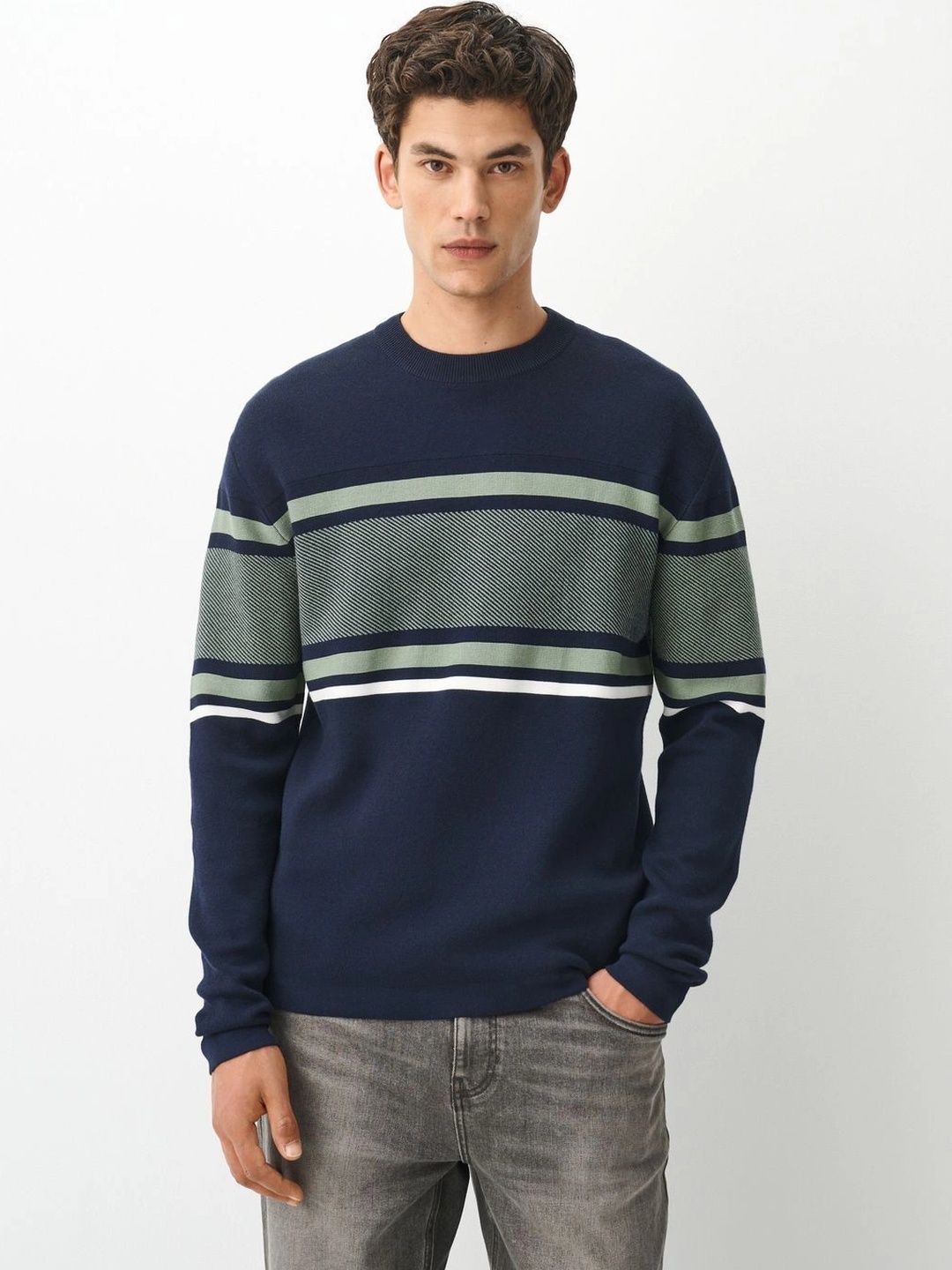 NEXT Striped Pullover Sweater-picture-13