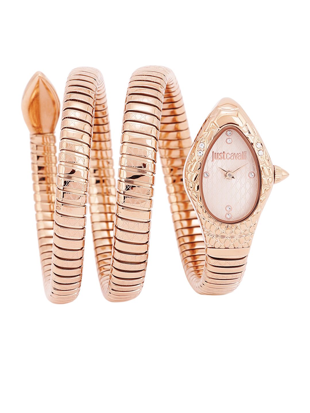 Just Cavalli Women Patterned Dial & Stainless Steel Straps Analogue Watch JC1L374M0045-image-8