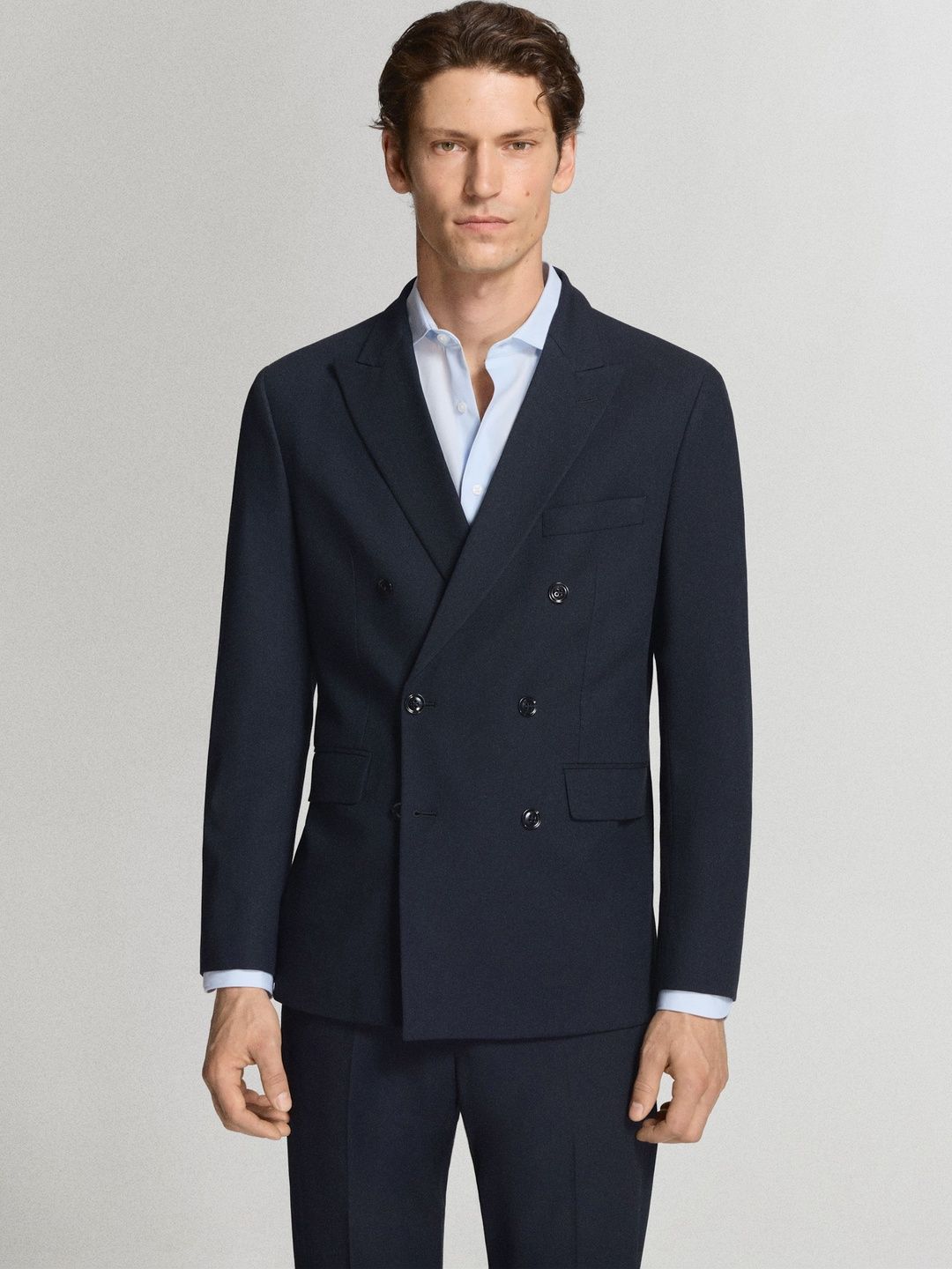 MANGO MAN Double Breasted Formal Blazers-picture-24