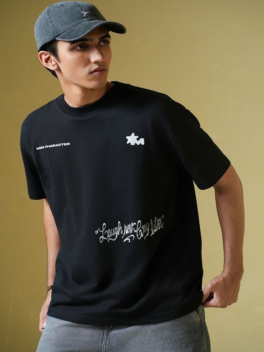 Main Character India Unisex Typography Printed T-shirt-picture-37