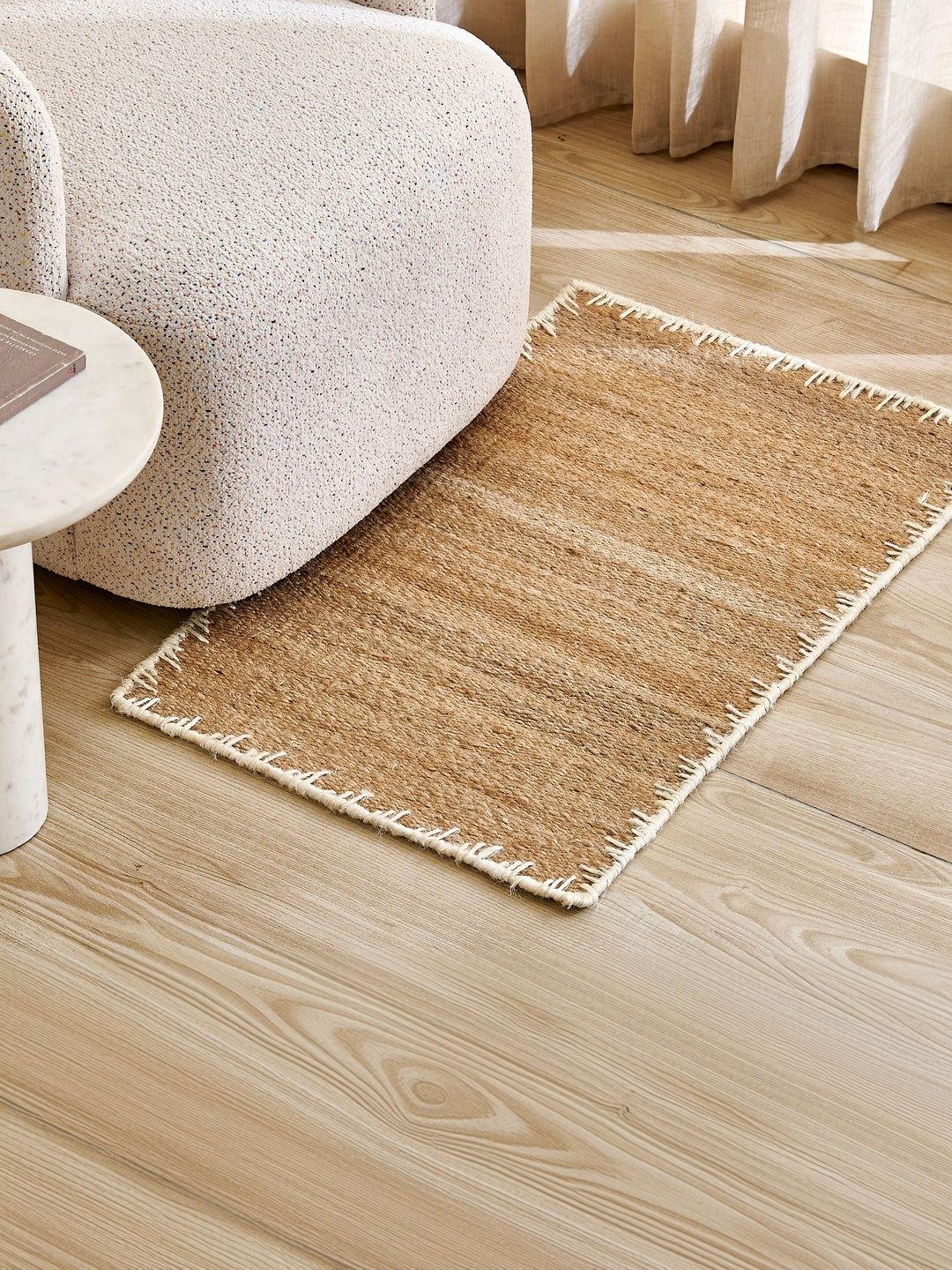 Home Centre Brown Textured Dhurries-picture-39