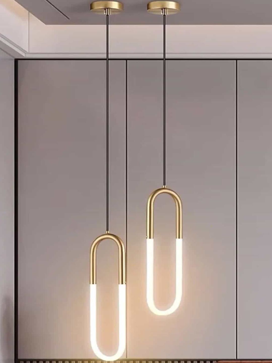 Stello Gold-Toned Contemporary Ceiling Lamp-picture-23