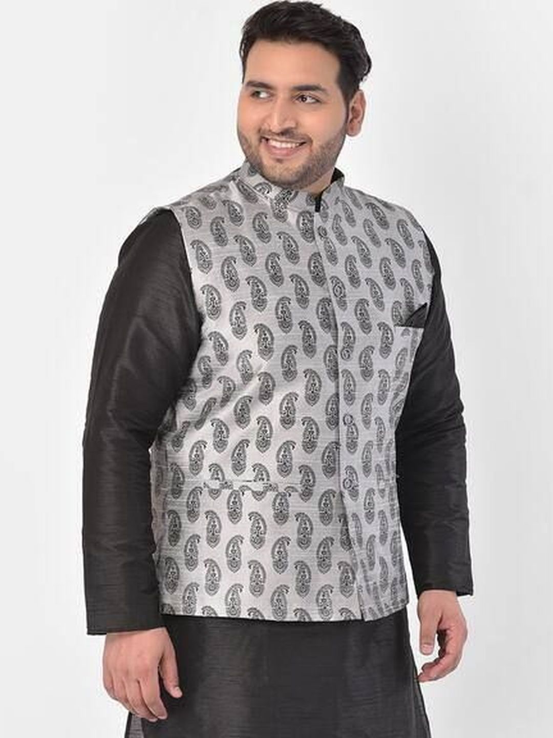KUTUB FASHION Printed Nehru Jackets-picture-38
