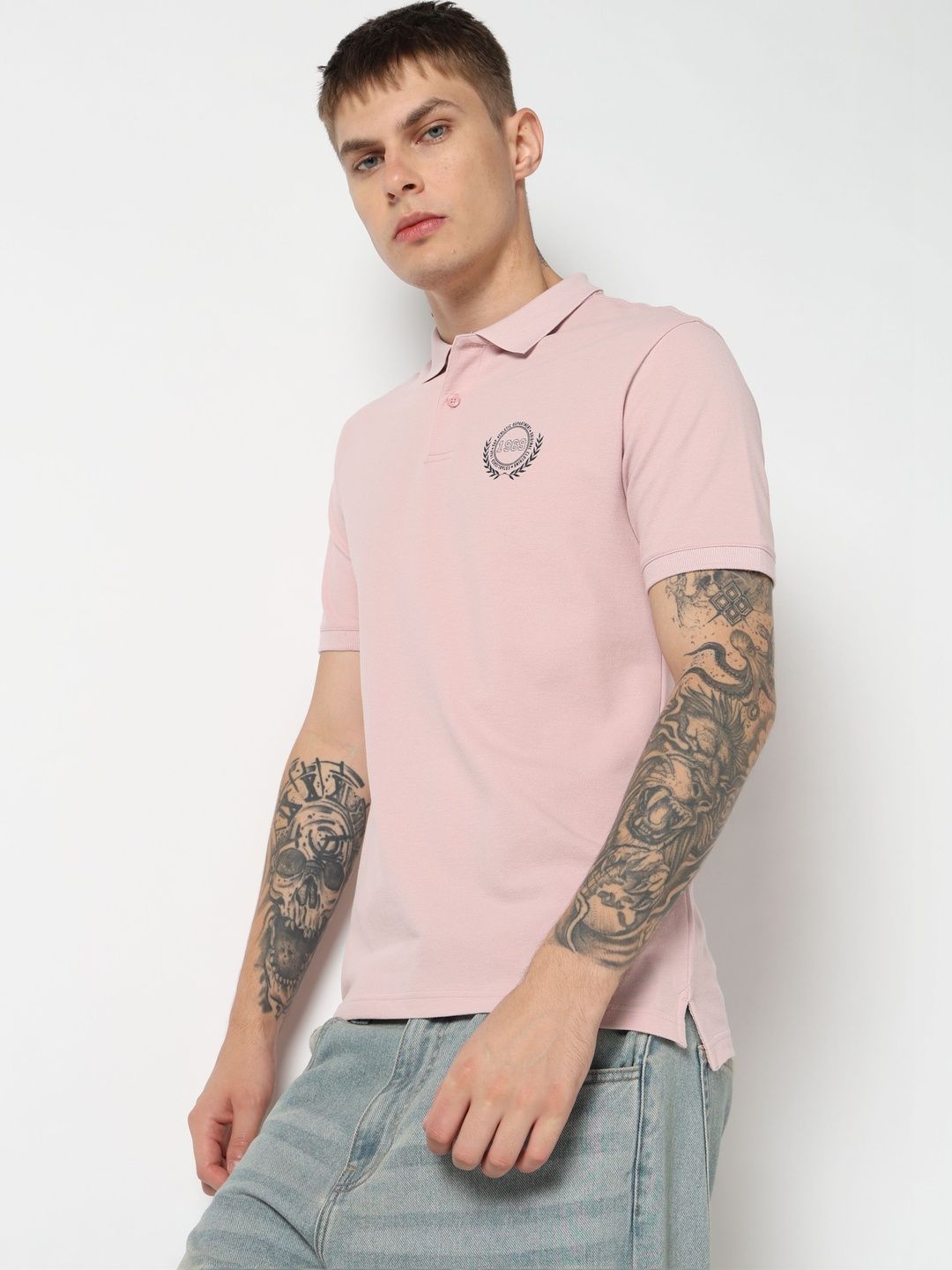 GAP Polo Collar Pure Cotton T-shirt-picture-12