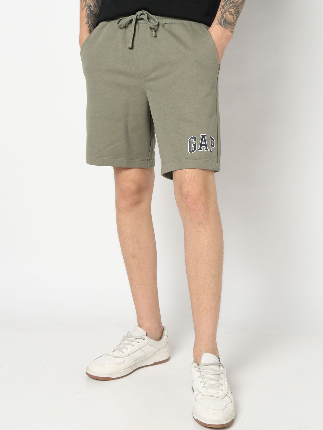 GAP Men Brand Logo Printed Shorts-picture-26