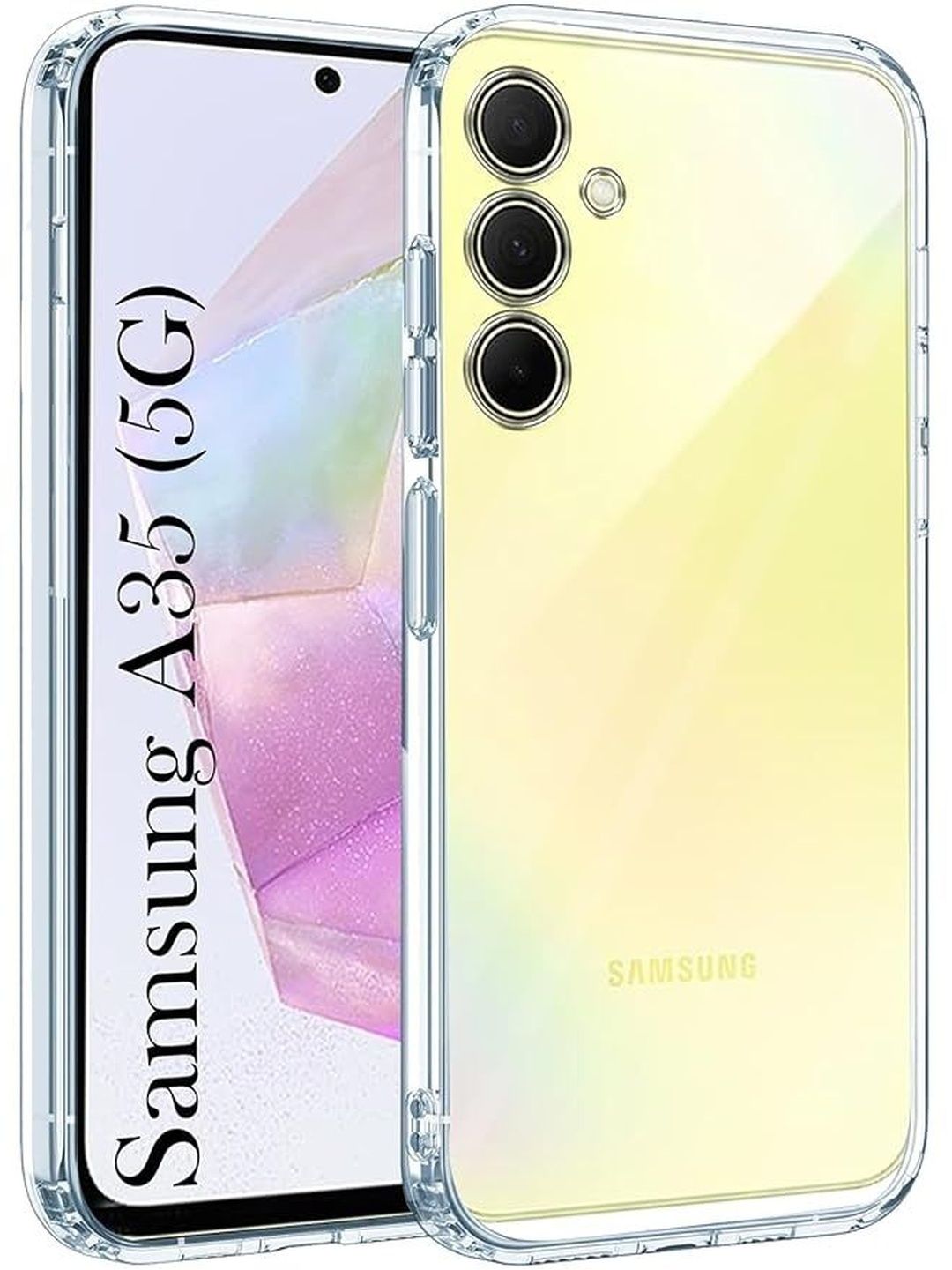 ANDVYA Solid Printed Samsung Galaxy A35 5G Back Case Mobile Accessories-picture-35