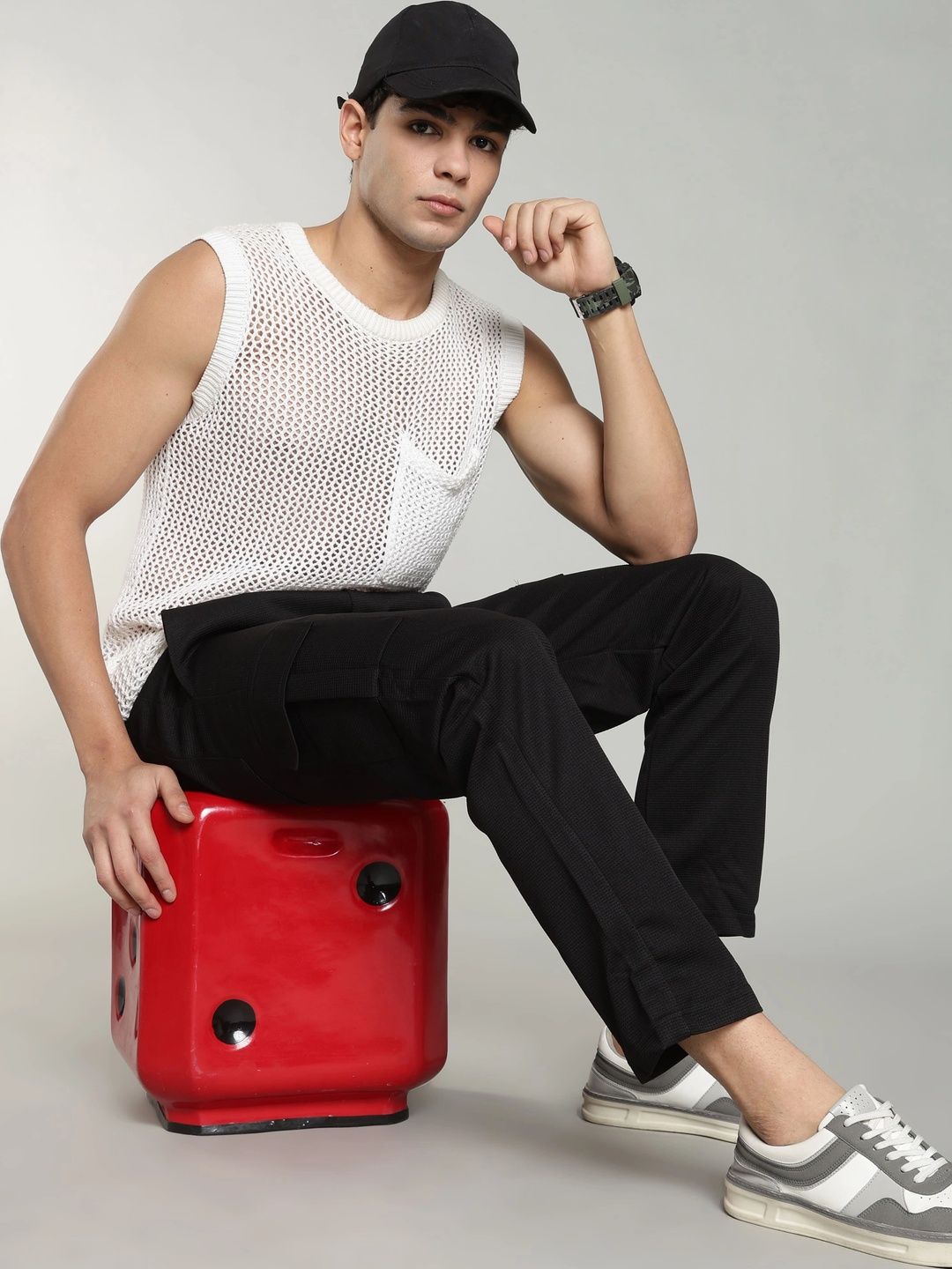 MaverIQ Men Smart Trousers-picture-24