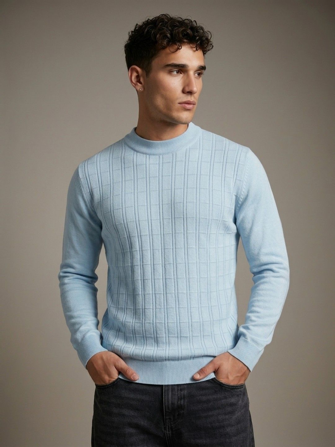 glitchez Self-Design Pullover Sweater-picture-58