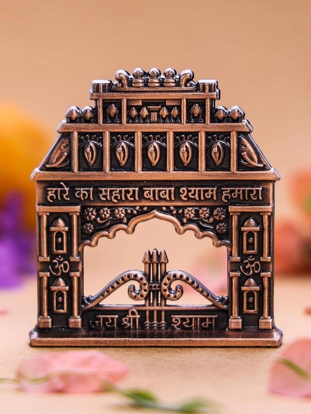 Murliwala Copper-Toned Religious Figurine Showpiece-image-24