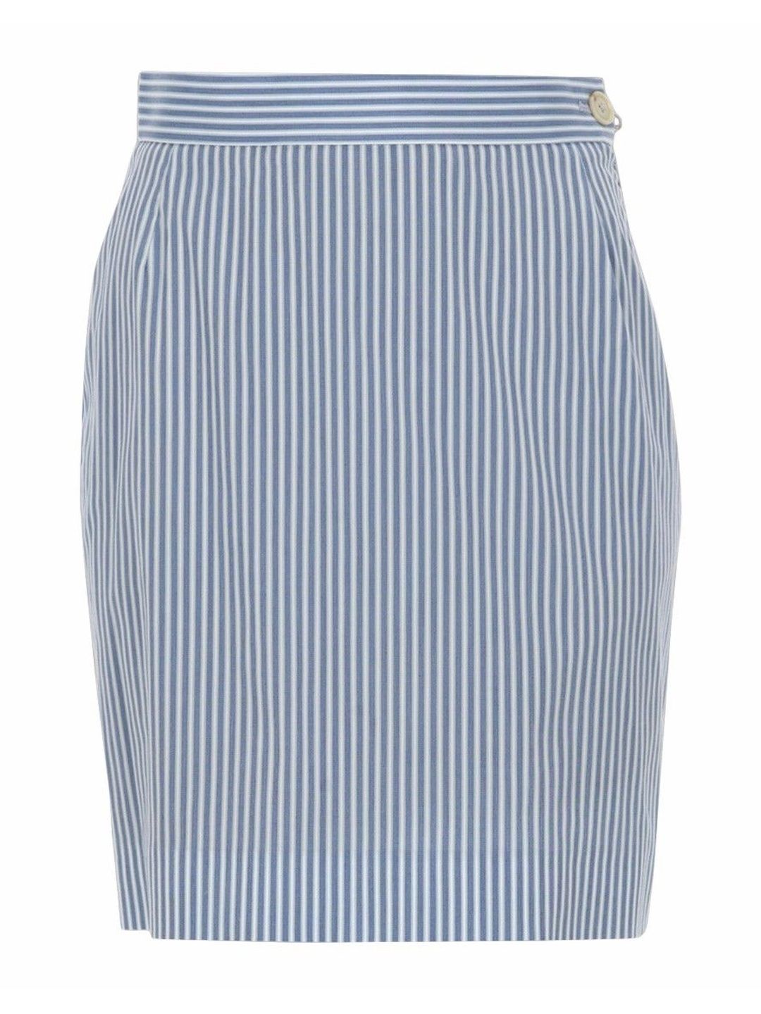 Vivienne Westwood Blue Stripes Mini Skirt-picture-37