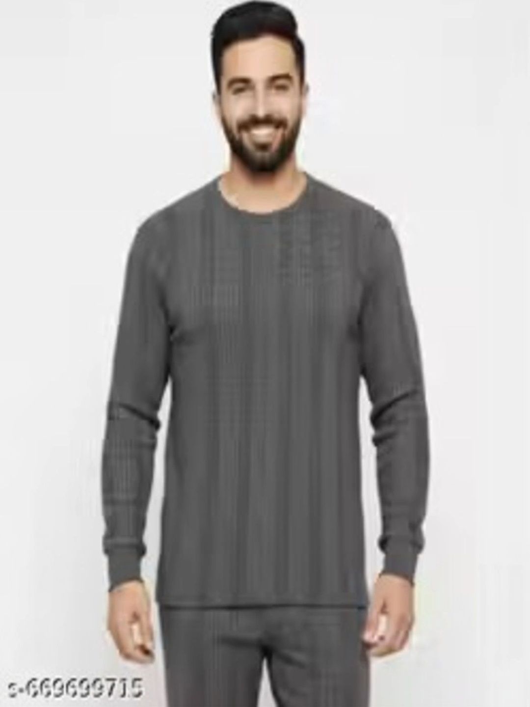 Gimli Men Cotton Round Neck Thermal Set-picture-55