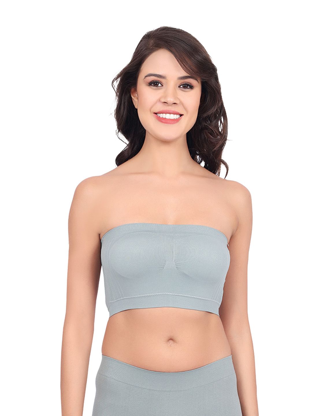 Luella Strapless Seamless Bandeau Bra with Removable Pads-picture-28