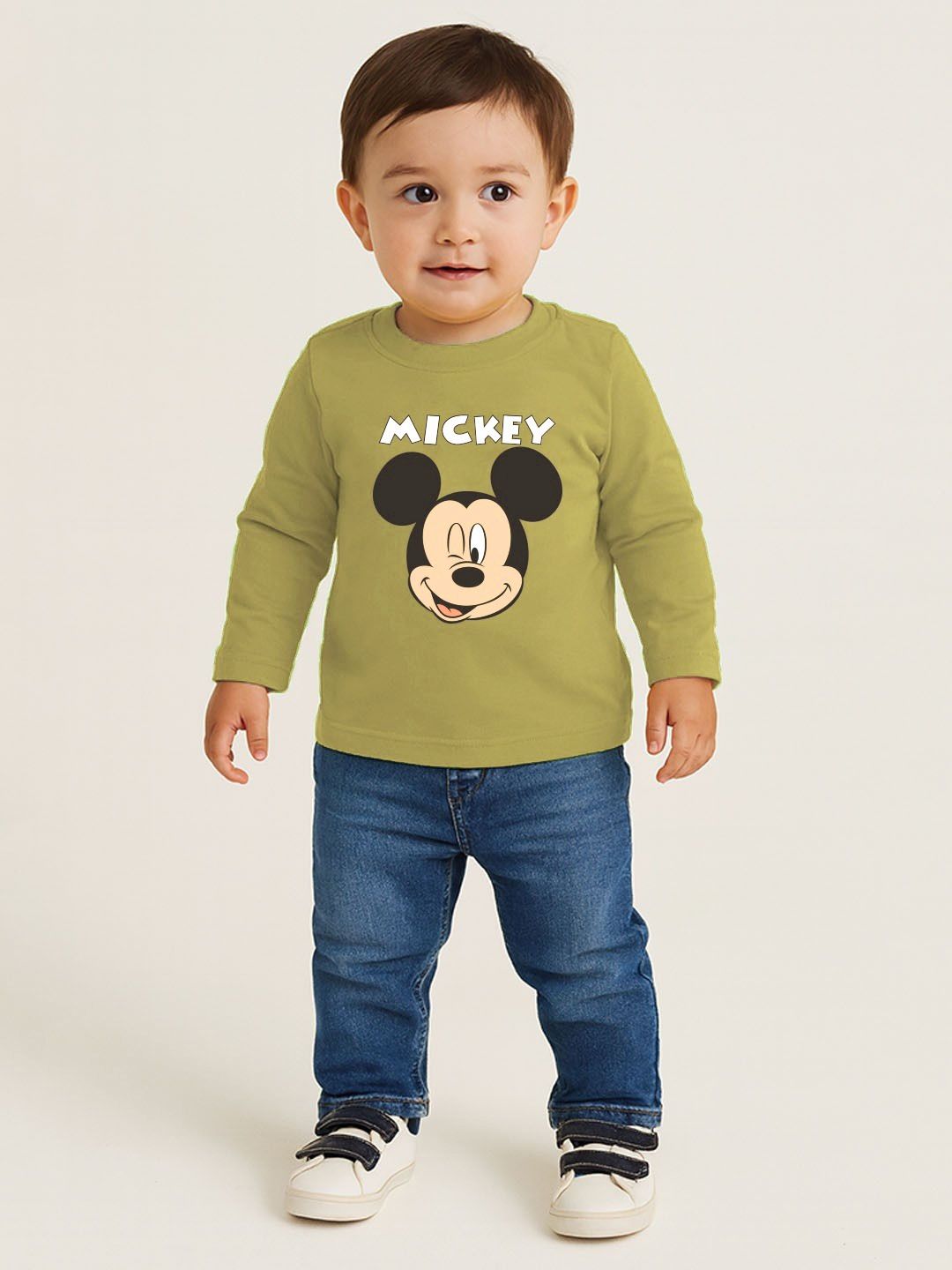 YK Disney Boys Mickey Mouse Cotton Printed T-shirt-picture-31