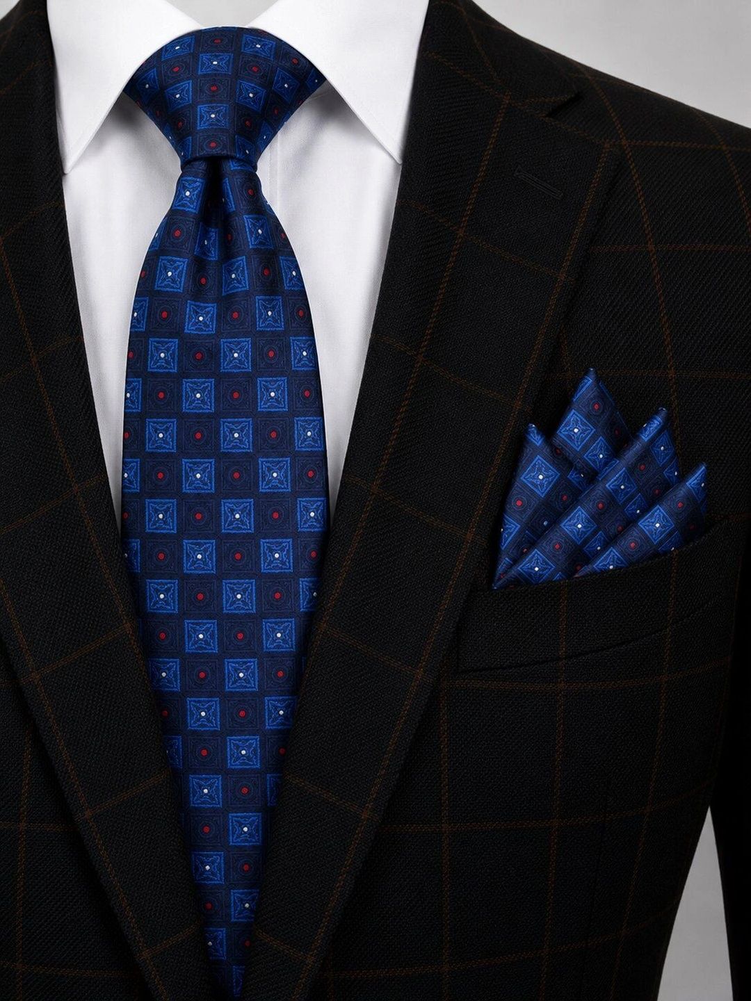 Cazzano Men Printed Broad Tie-picture-26