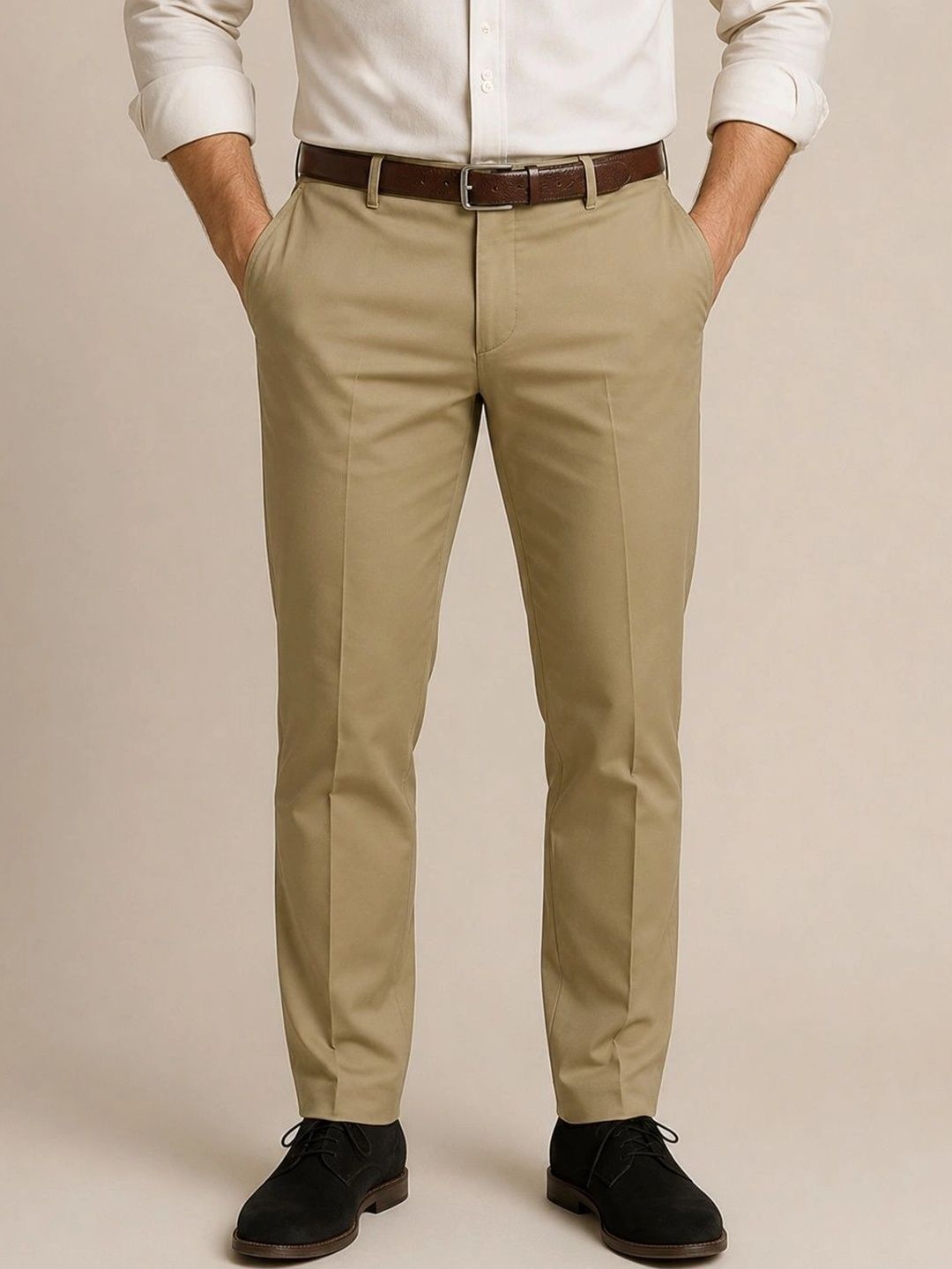 XENOR Men Pleated Trousers-picture-32