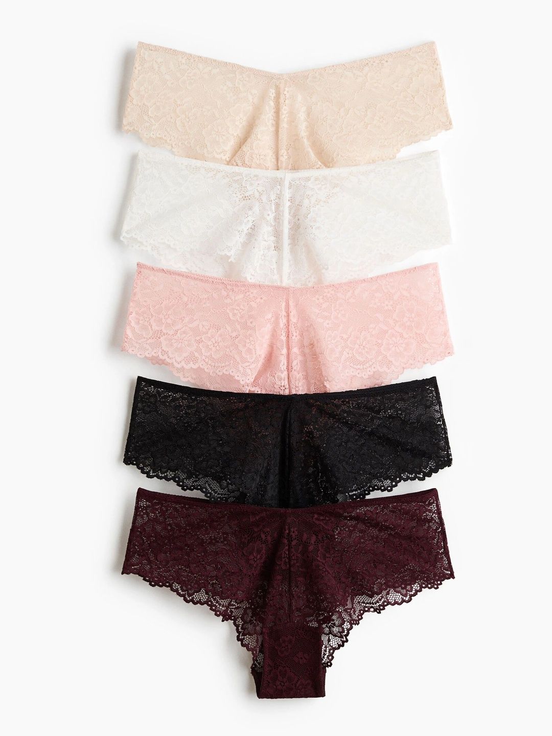 H&M Women Self Design Hipster Briefs-picture-11