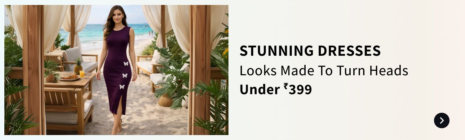 a line dress myntra A Line Dress And