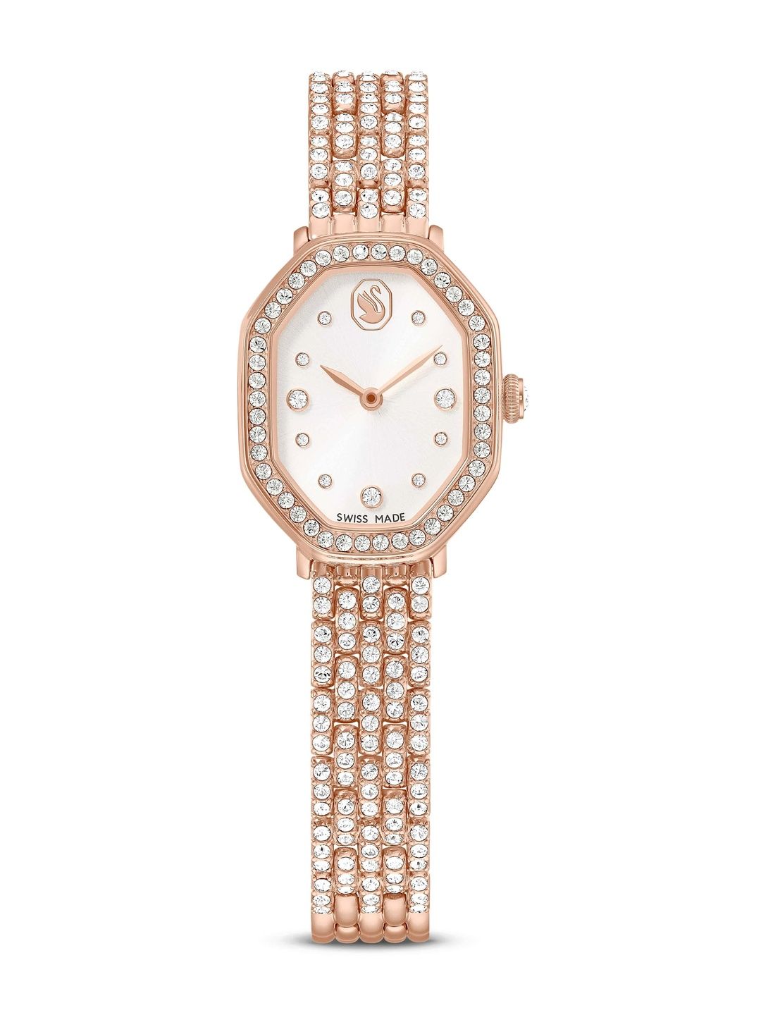 SWAROVSKI Women Embellished Dial & Bracelet Style Straps Analogue Watch 5749449-picture-47