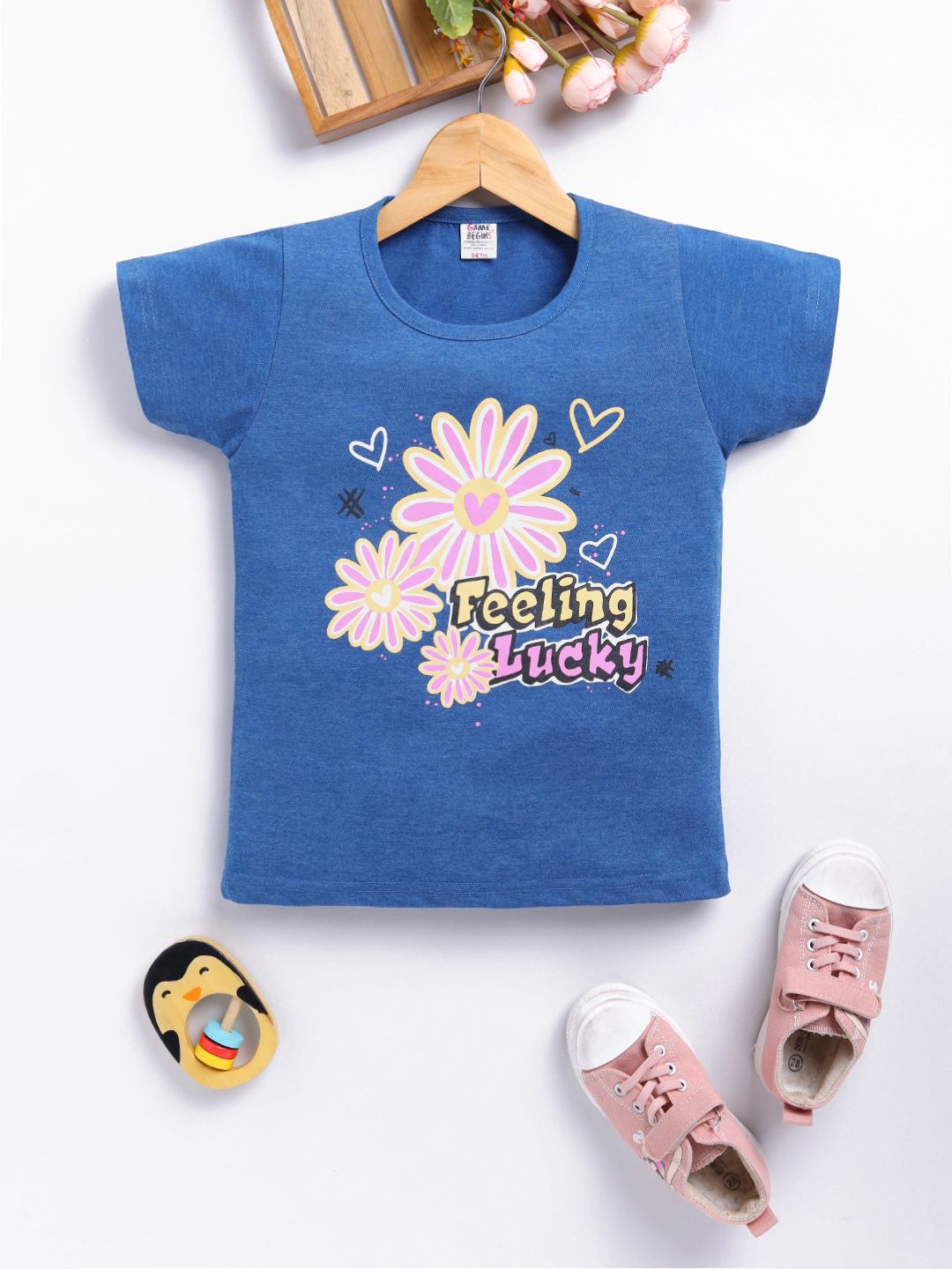 Here&Now X Game Begins Girls Floral Print Top-picture-16
